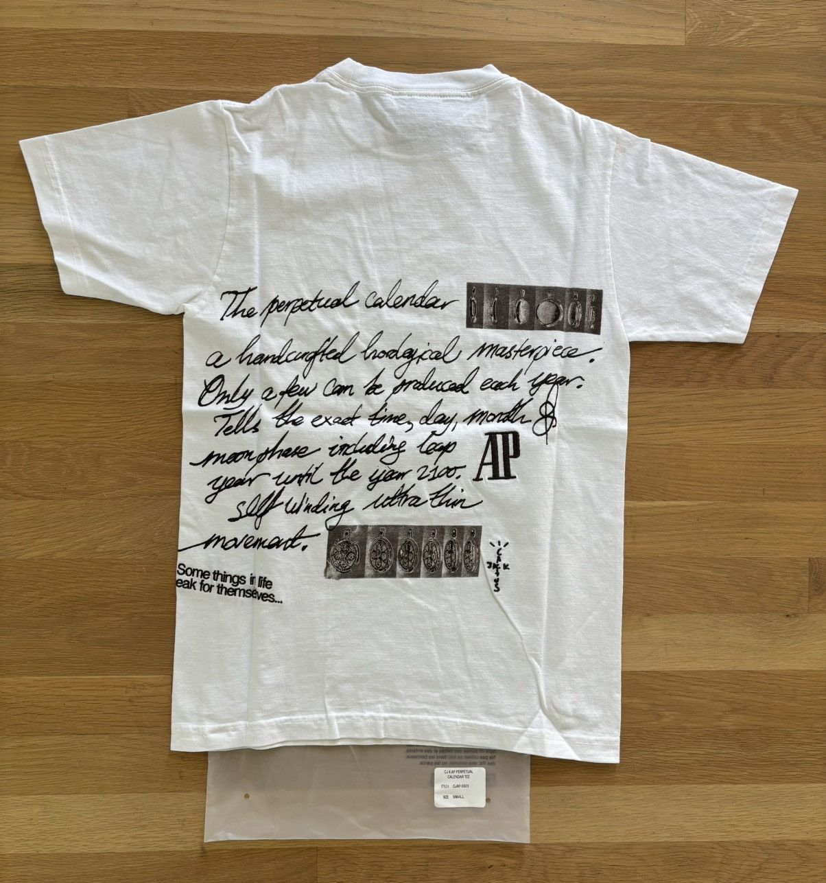 Audemars Piguet × Travis Scott Travis Scott Audemars Piguet Perpetual Calendar Tee Size US S / EU 44-46 / 1 - 2 Thumbnail