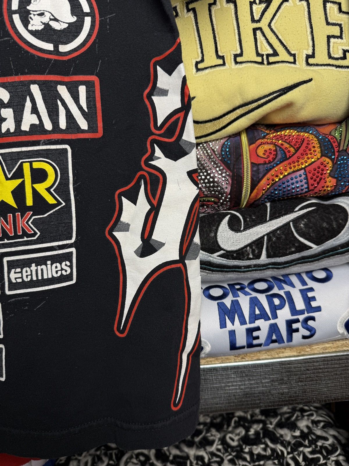 Etnies Vintage Y2K Metal Mulisha Rockstar Etnies Graphic Shirt Size US S / EU 44-46 / 1 - 7 Thumbnail