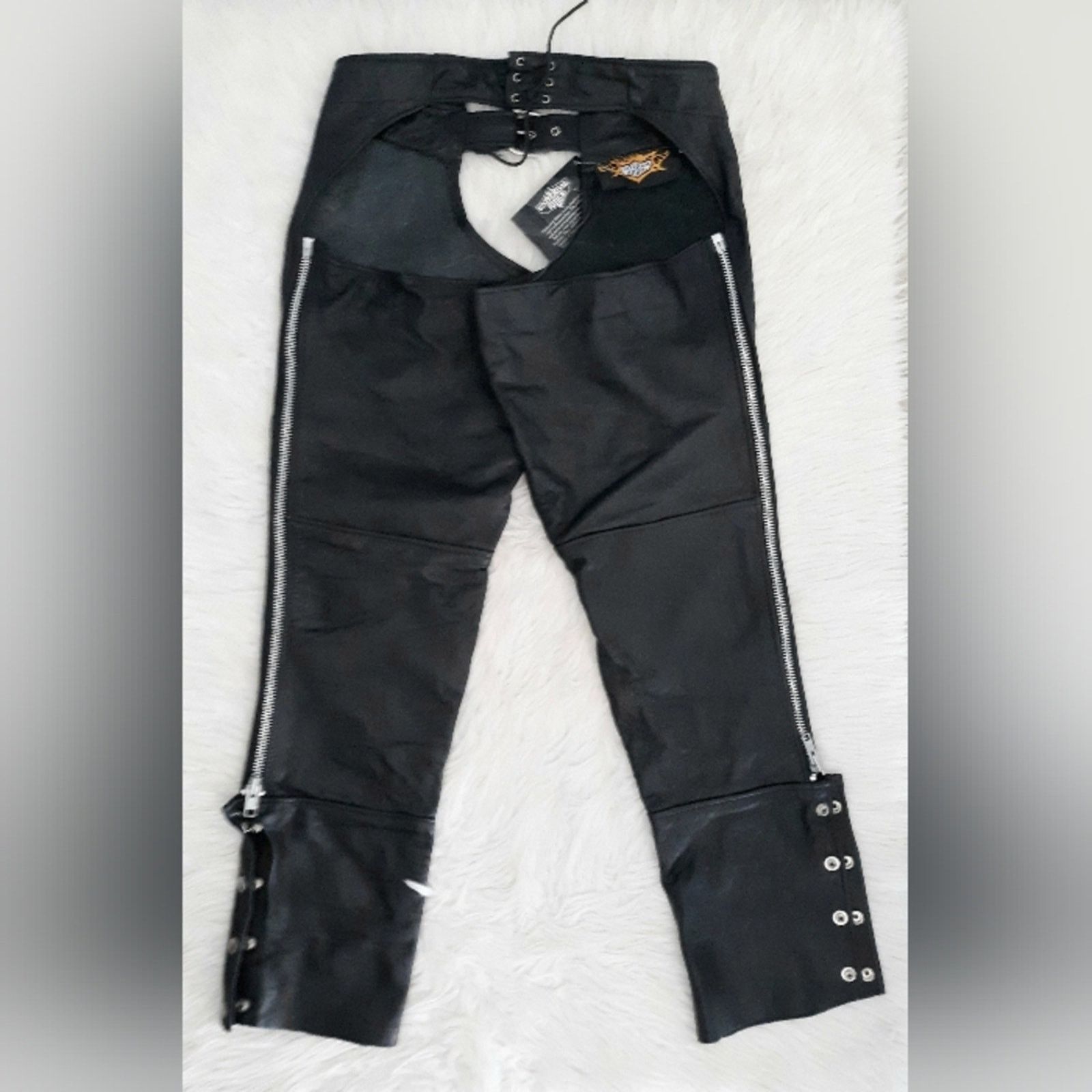 Other NWT VTG Universal Riders Leather Chaps Size 30" / US 8 / IT 44 - 6 Thumbnail