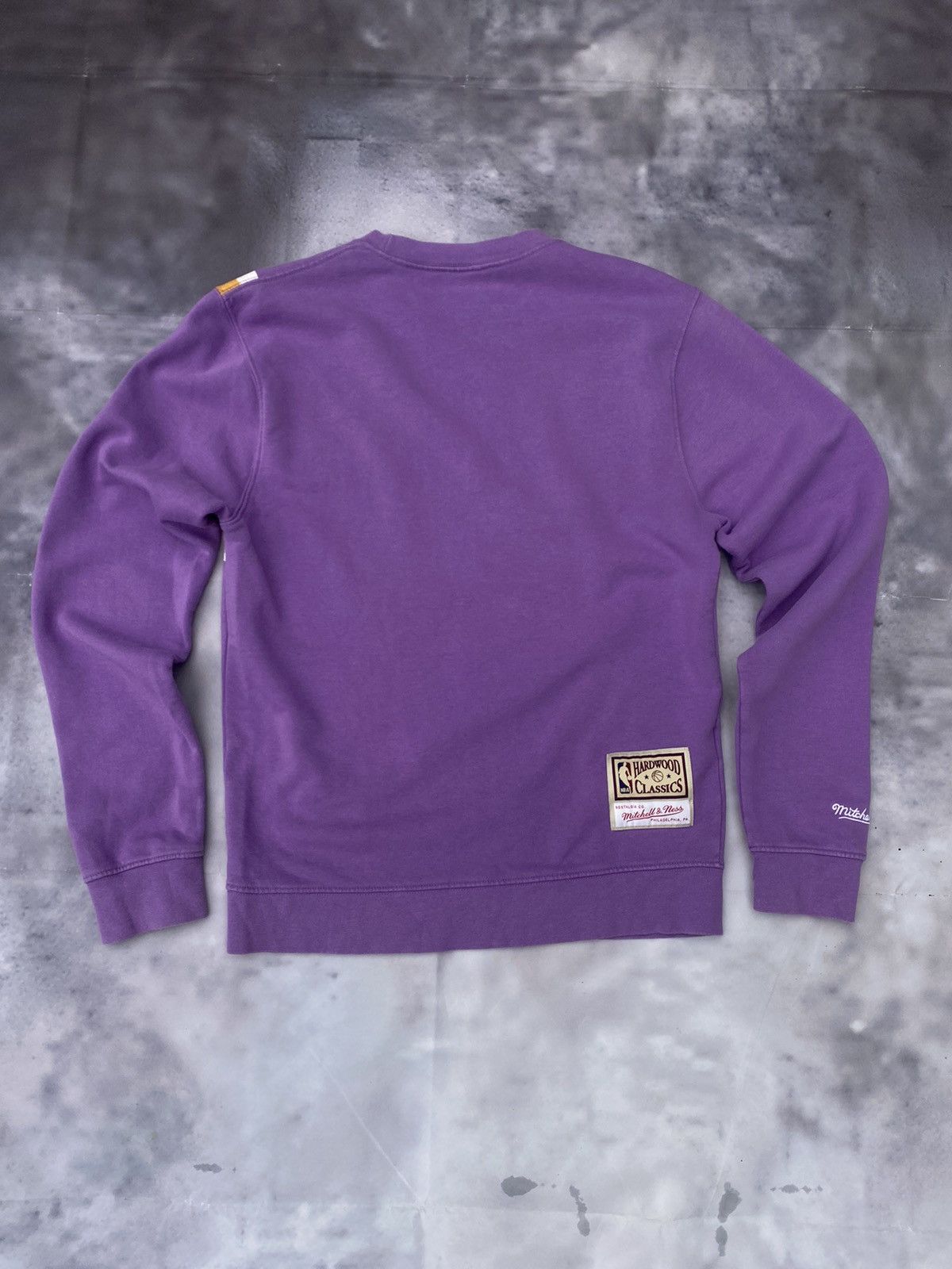 NBA MITCHELL & NESS NBA WARM UP PASTEL LA LAKERS SWEATSHIRT Size US S / EU 44-46 / 1 - 11 Thumbnail