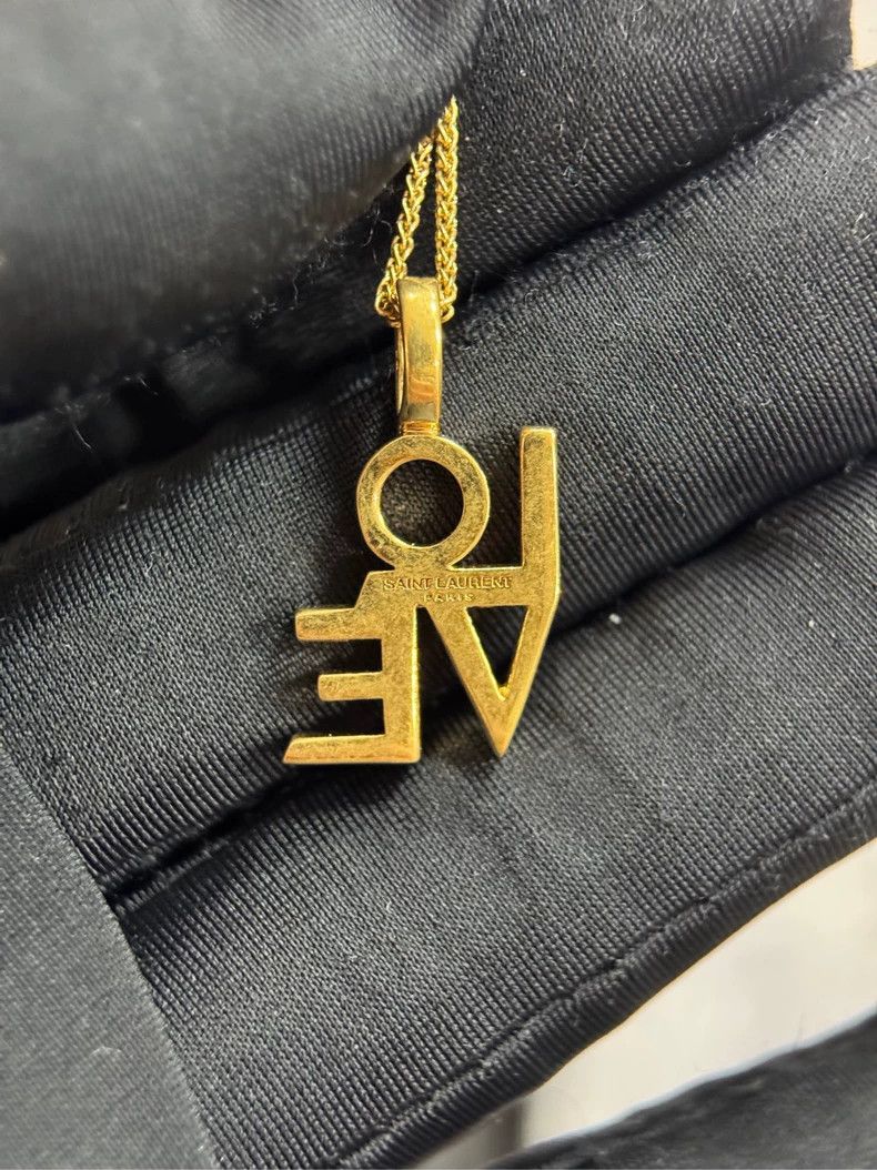 Saint Laurent Paris Saint Laurent ParisLove necklace 2504-Nextarrow Size ONE SIZE - 3 Thumbnail