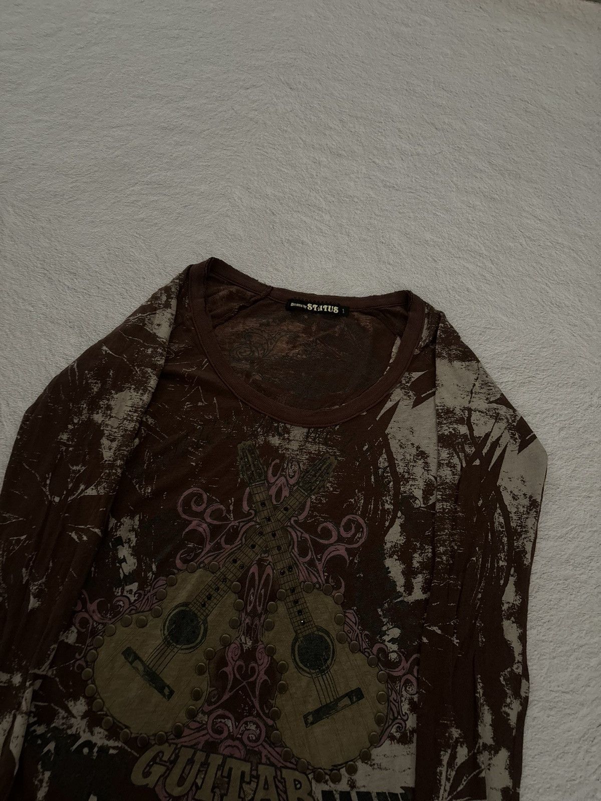 Hysteric Glamour Y2k dreams by status ifsixwasnine punk style longsleeve Size S / US 4 / IT 40 - 3 Thumbnail