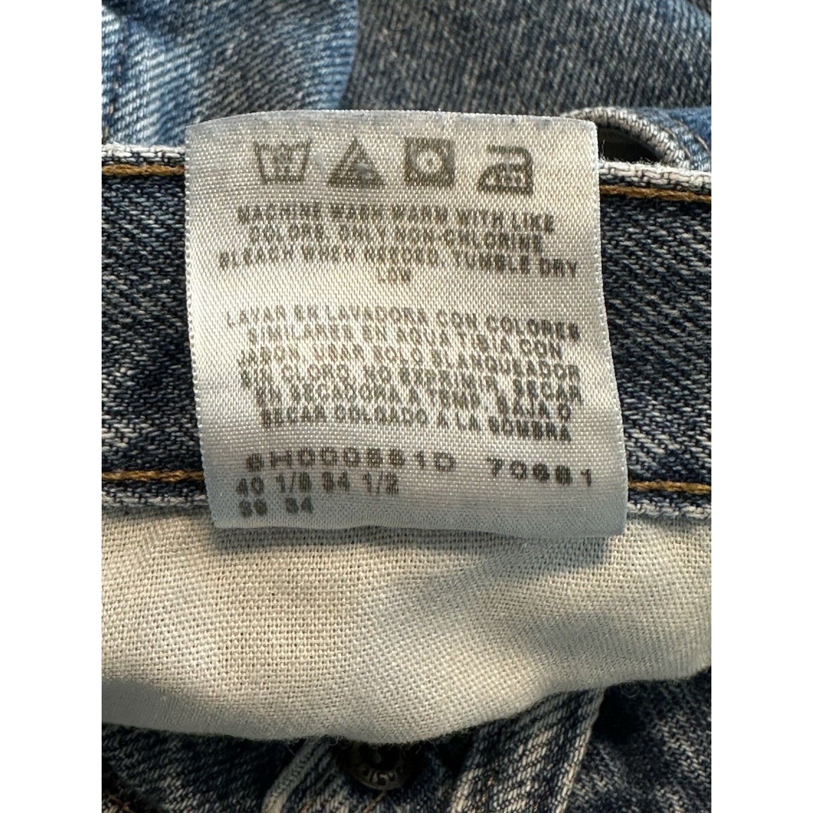 Wrangler Wrangler Men's Jeans Blue 38x34 Regular Fit Western Cowboy Size US 38 / EU 54 - 5 Thumbnail