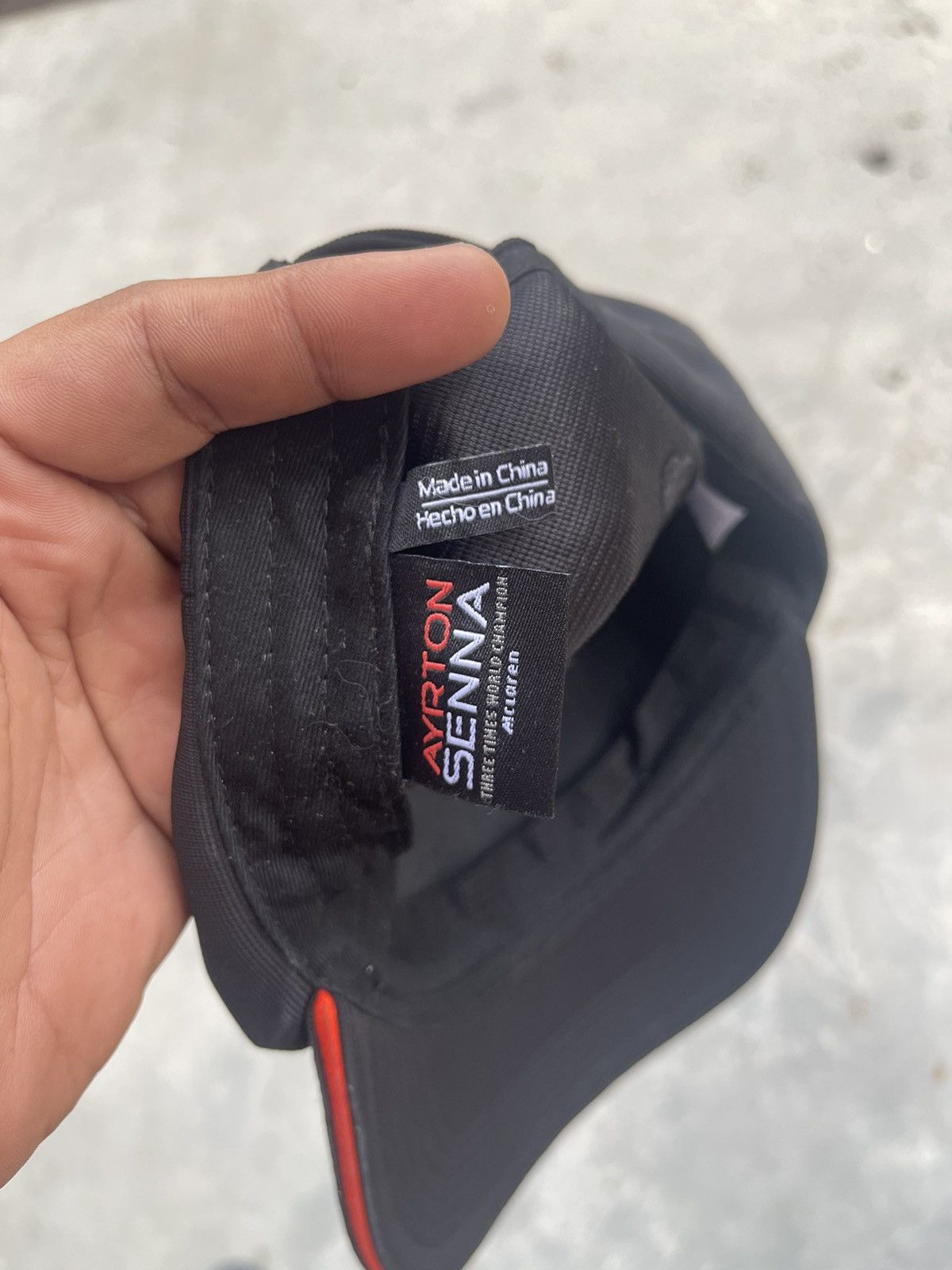 Sports Specialties × Vintage Vintage McLaren Team Cap Ayrton Senna Mercedes Benz BMW Audì Size ONE SIZE - 7 Thumbnail