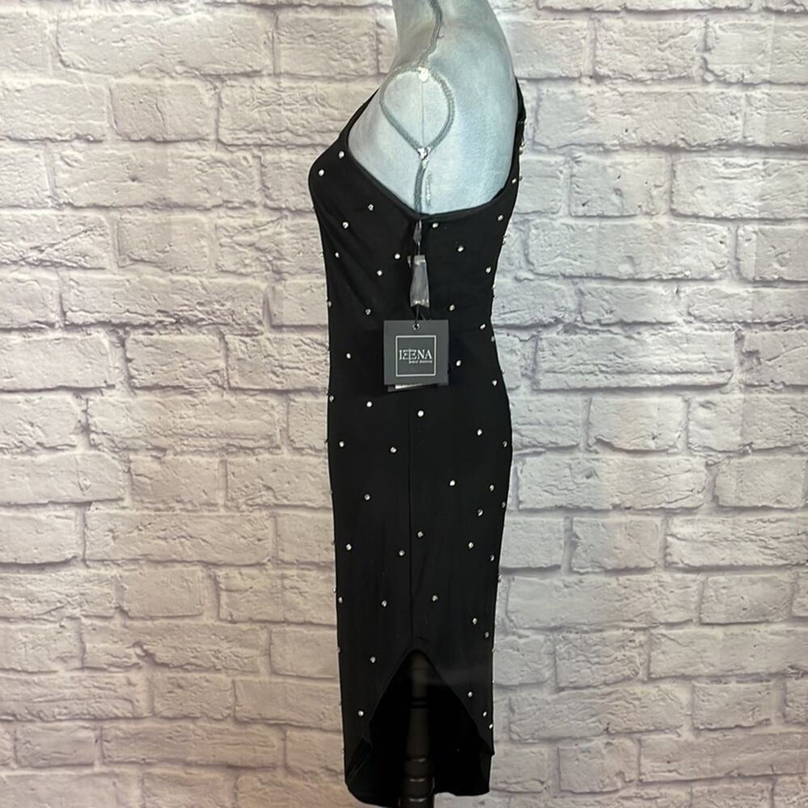 Other NWT Mac Duggal rhinestone beaded cocktail gown Size S / US 4 / IT 40 - 2 Thumbnail
