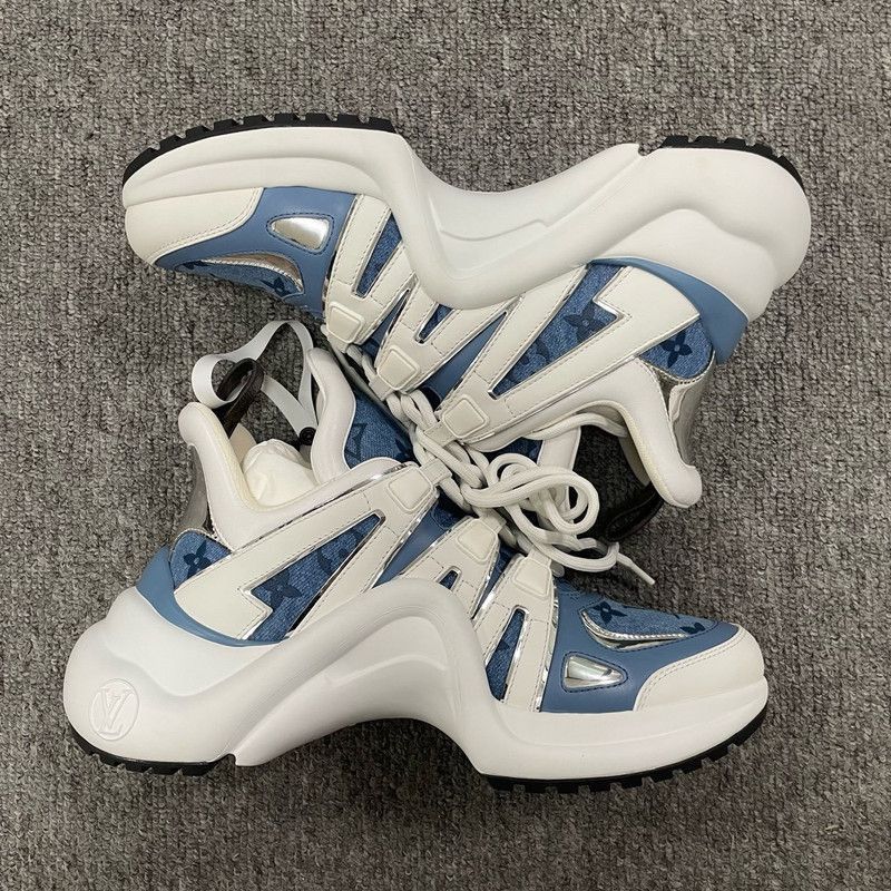 Louis Vuitton Louis Vuitton Sporty Color-Block Casual Sneakers -2508 Size US 7.5 / EU 40-41 - 5 Thumbnail