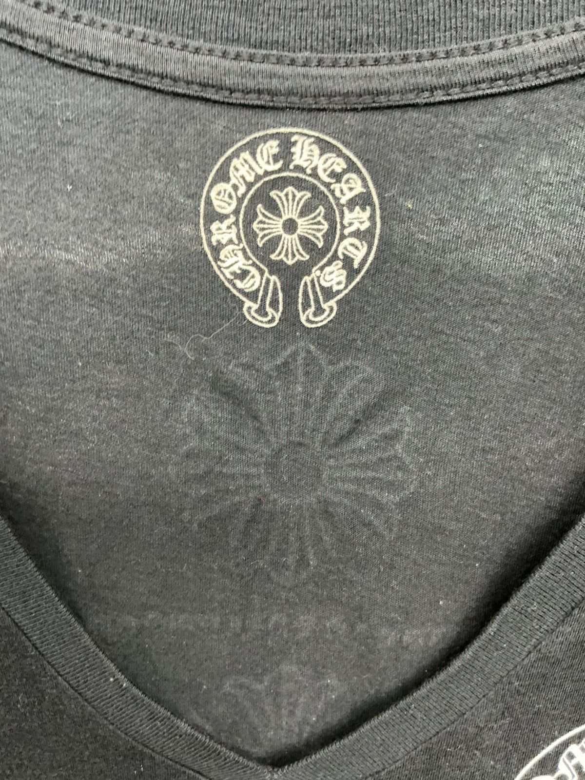 Chrome Hearts Chrome Hearts Vertical Tee S Size S / US 4 / IT 40 - 2 Thumbnail