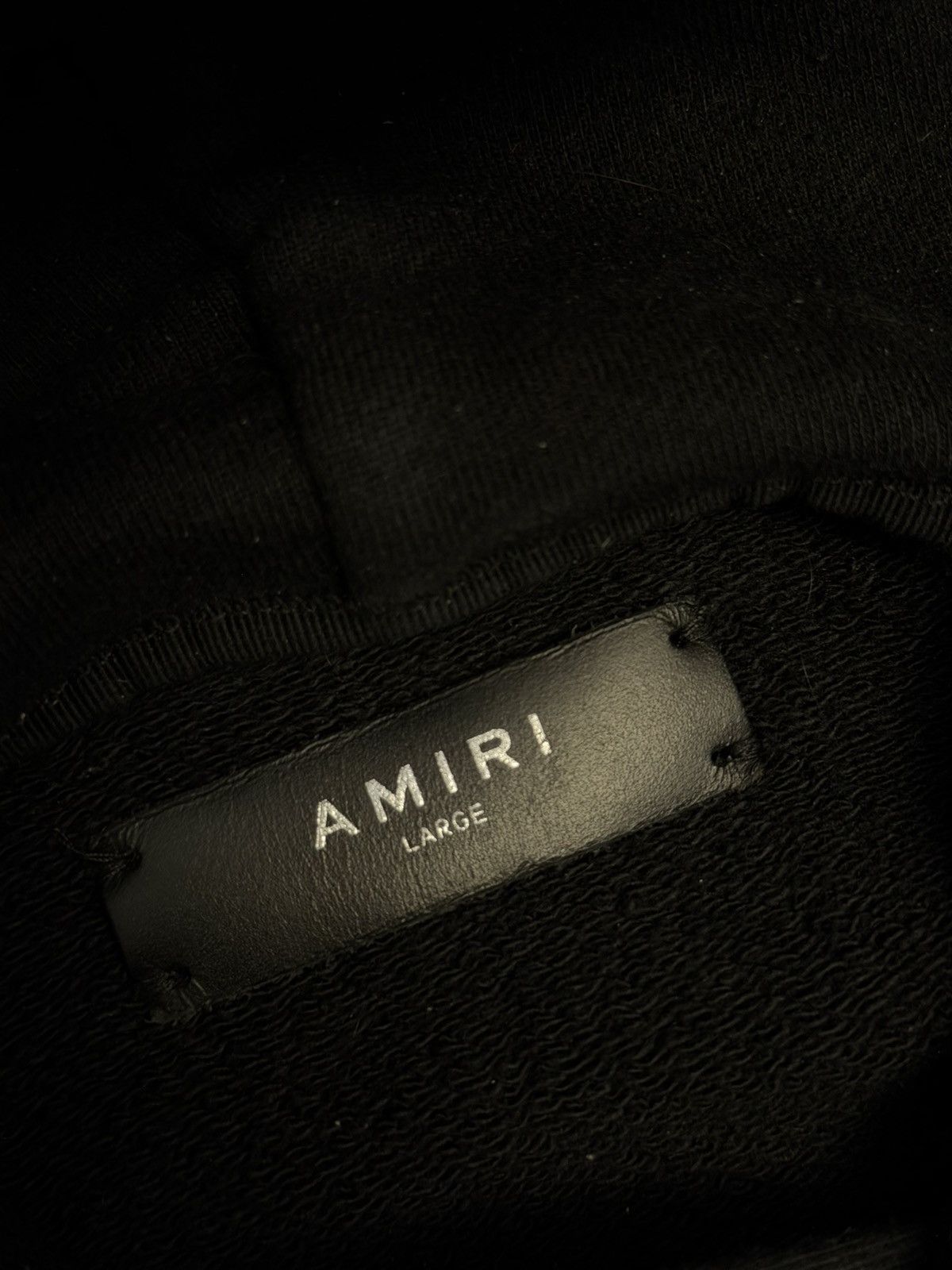Amiri Amiri Black Logo Hoodie Size US L / EU 52-54 / 3 - 3 Thumbnail