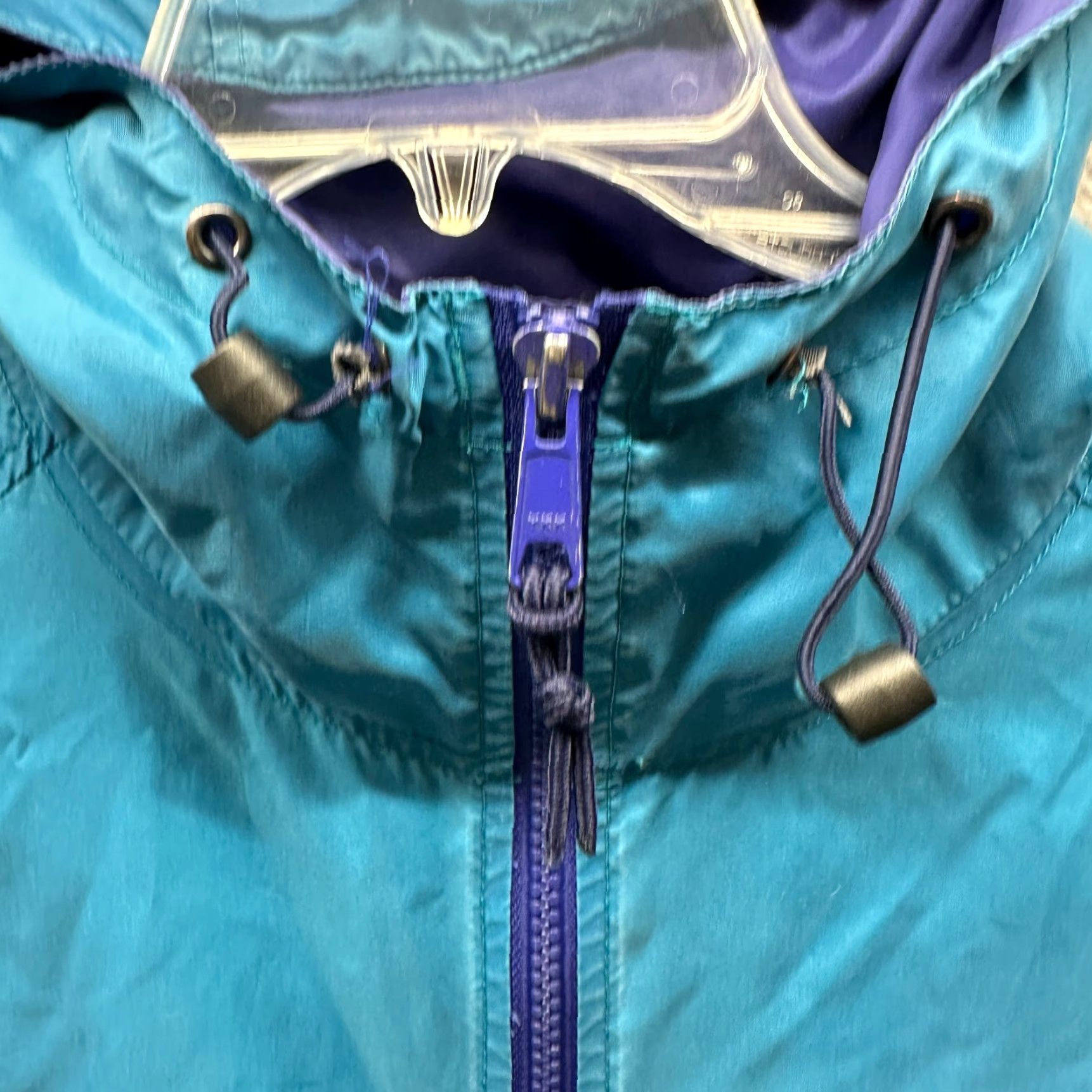 Vintage Columbia Jacket Womens Large Blue Hooded Packable 3-in-1 Zip Casual coat Size L / US 10 / IT 46 - 7 Thumbnail