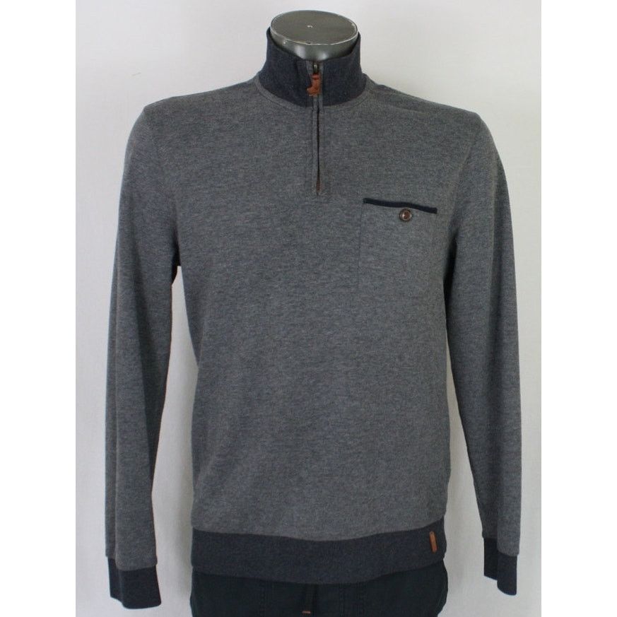 Ted Baker Ted Baker Sweater Lot L Cable Knit 1/4 Zip Textured 3 Piece Size US L / EU 52-54 / 3 - 3 Thumbnail