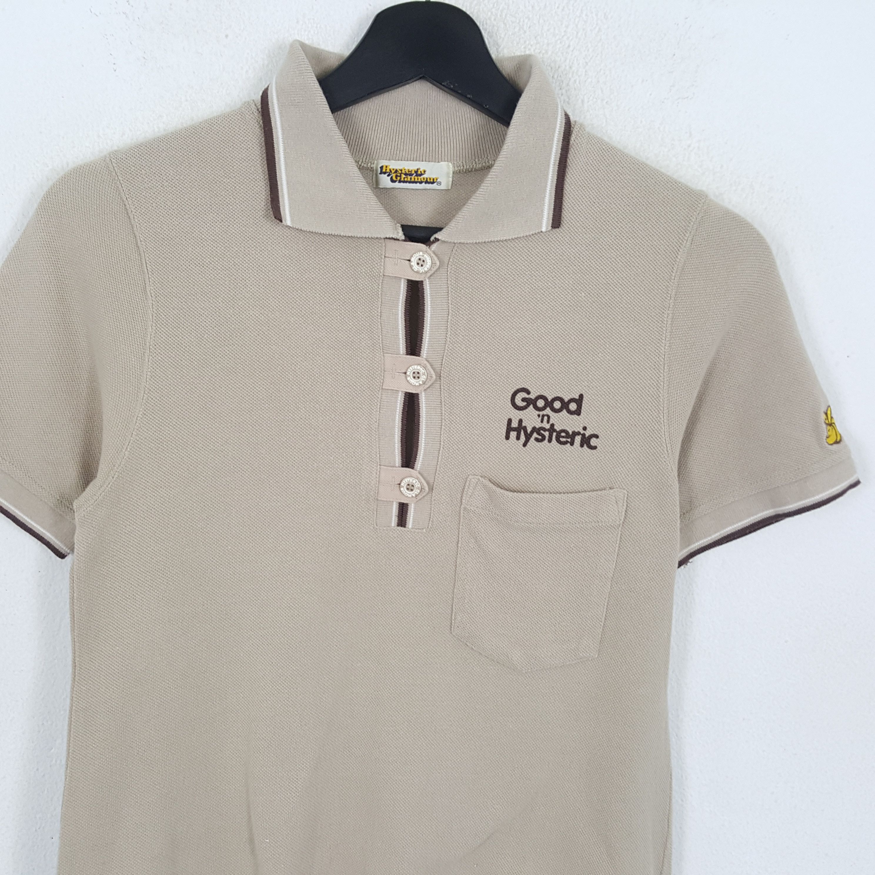 Hysteric Glamour × Japanese Brand × Vintage HYSTERIC GLAMOUR Japanese Brand Custom Art Style Polos Size XS / US 0-2 / IT 36-38 - 4 Thumbnail