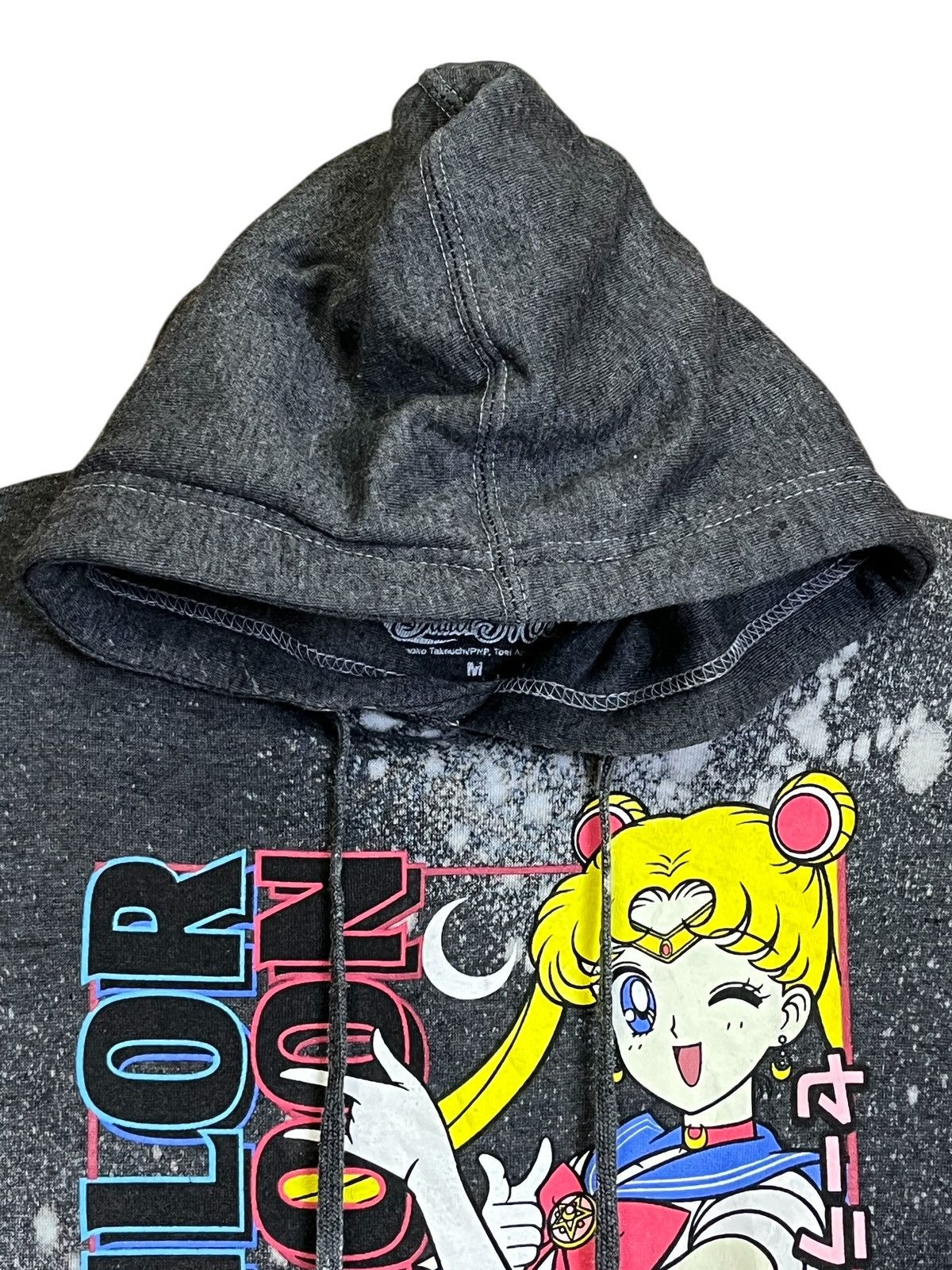 Anime Nice🔥SAILORMOON moonlight speckled style hoodies sweats Size US M / EU 48-50 / 2 - 8 Thumbnail