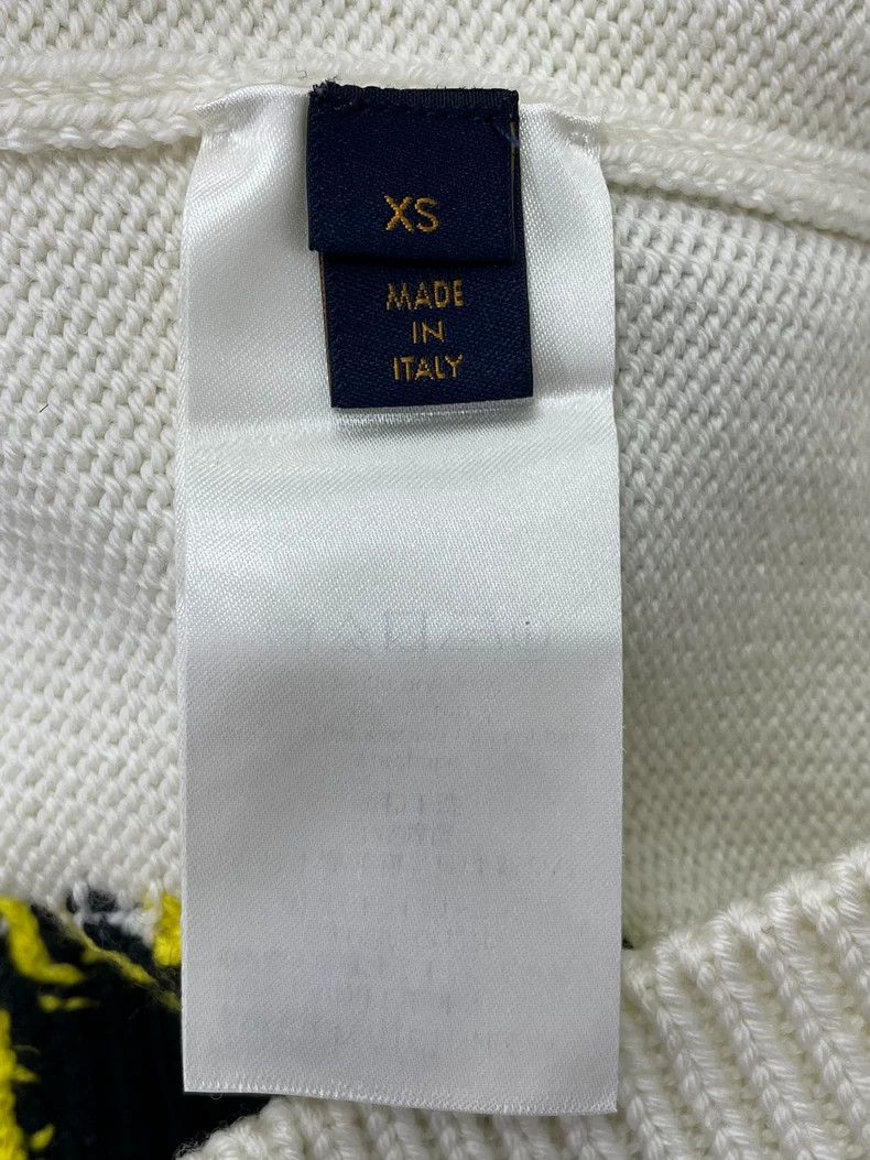 Louis Vuitton Louis Vuitton White three-flower sweater Size US XS / EU 42 / 0 - 5 Thumbnail