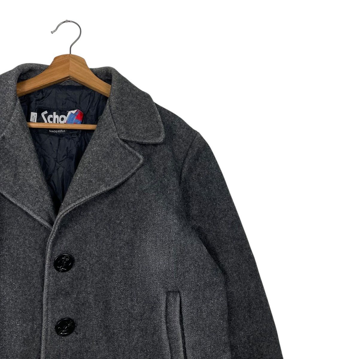 Schott Vintage Schott Black Coat Size US M / EU 48-50 / 2 - 5 Thumbnail