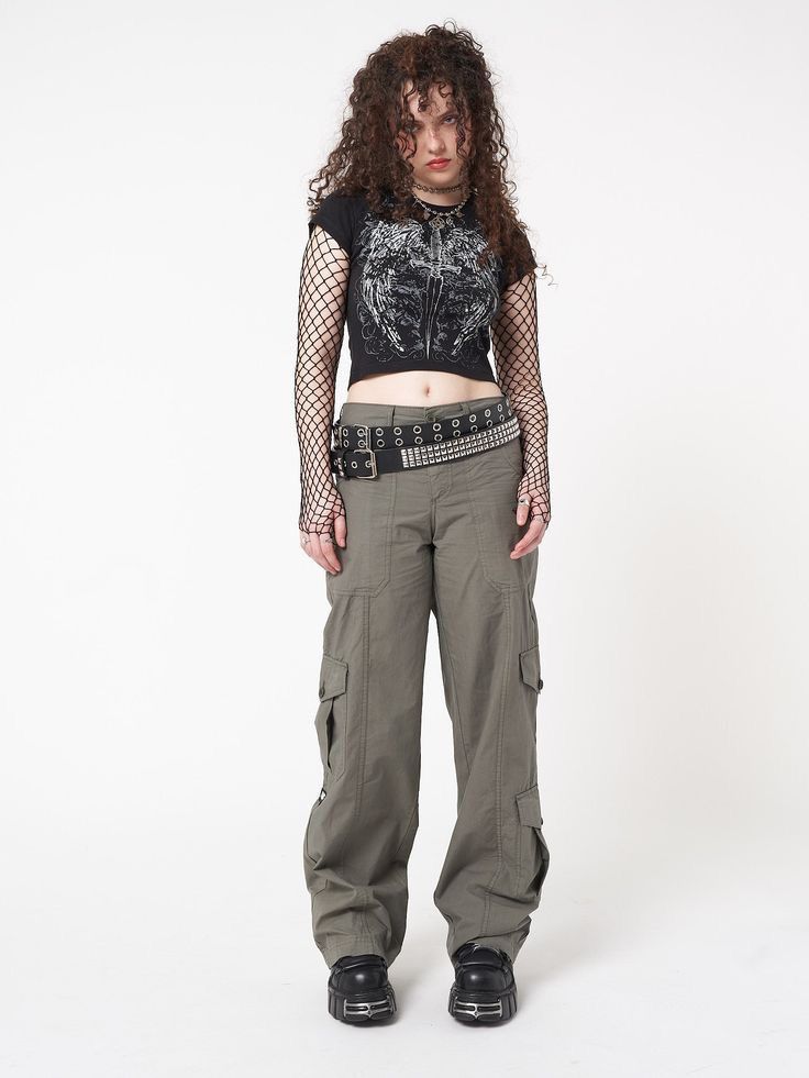 20471120 Vintage Moussy 2000 Military Bondage Tactical Pocket Army Size US 30 / EU 46 - 5 Thumbnail