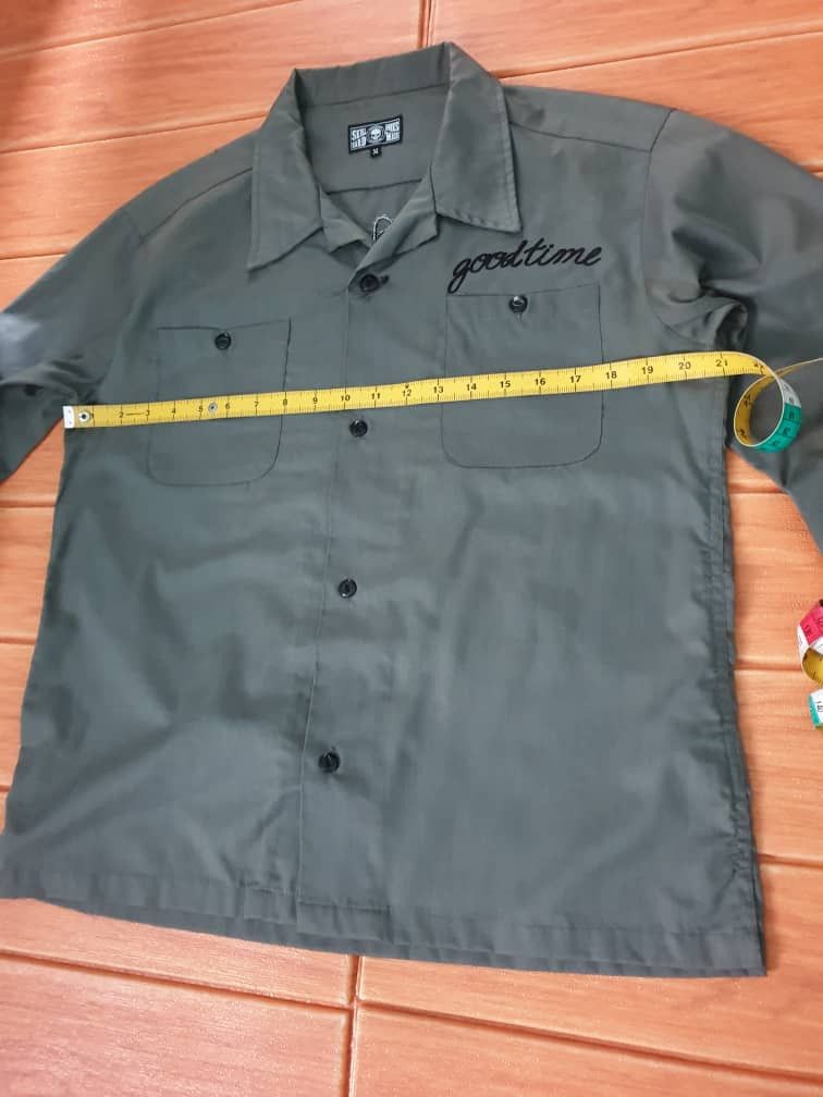 Japanese Brand Skull work hard ware shirt Size US M / EU 48-50 / 2 - 4 Thumbnail