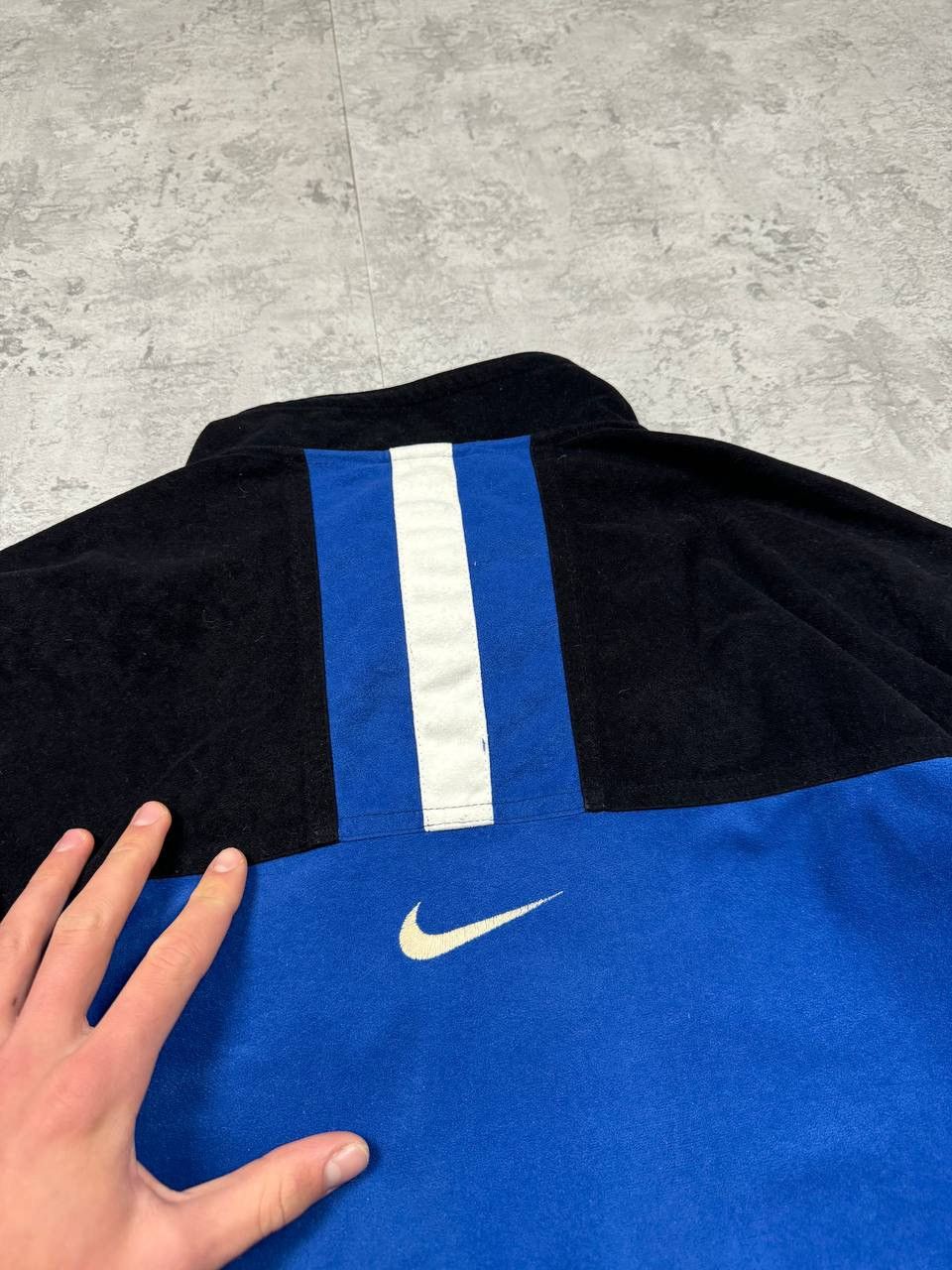Nike Vintage Nike Velure Zip Sweatshirt Size XL Size US XL / EU 56 / 4 - 11 Thumbnail
