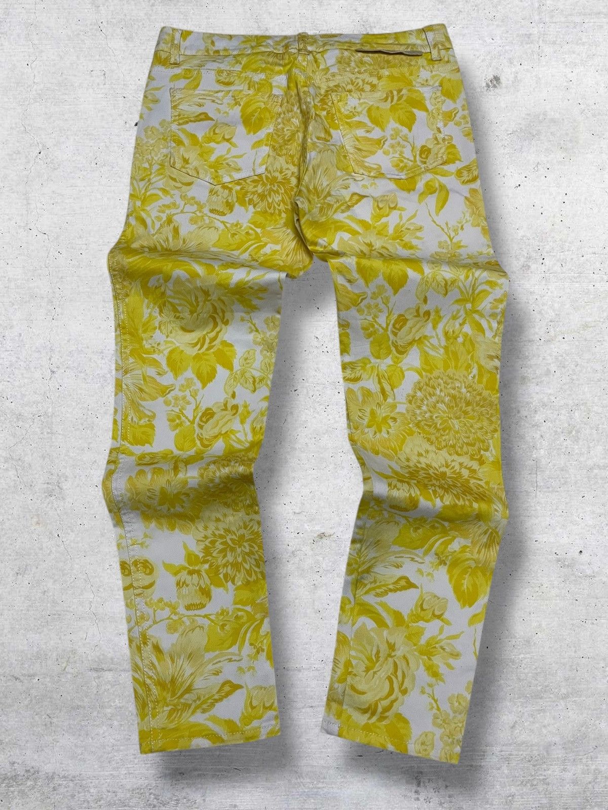 Stella McCartney DESIGNER STELLA MCCARTNEY RARE DESIGN FLORAL POP ART DENIM Size US 29 - 8 Thumbnail