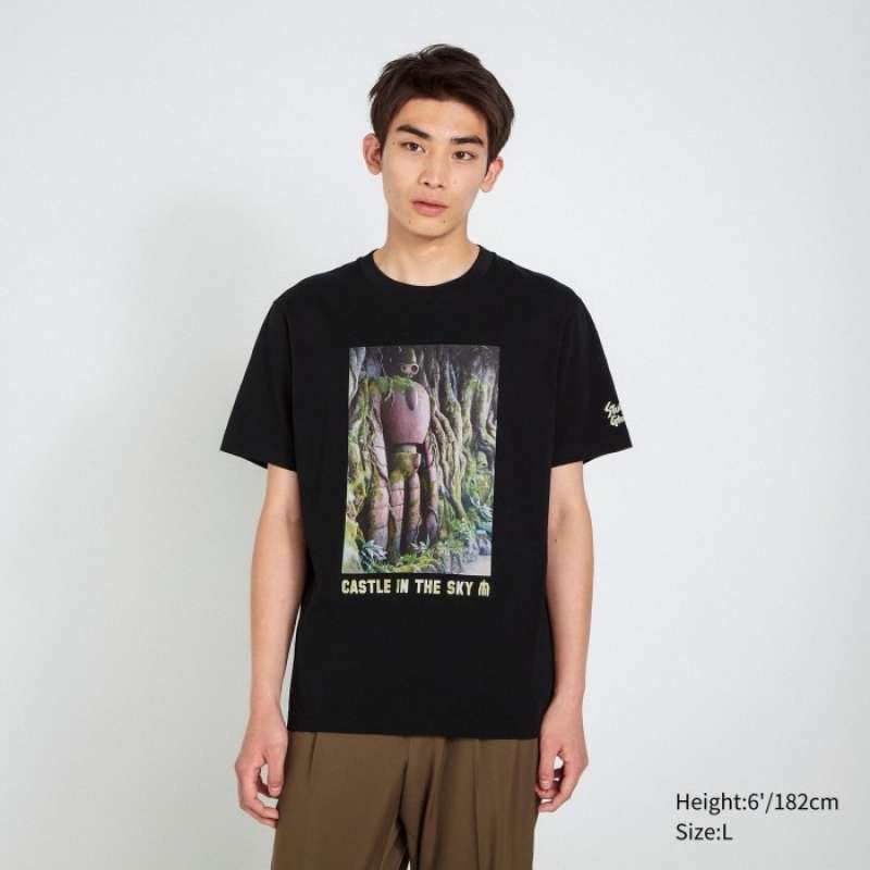 Cartoon Network × Uniqlo Studio Ghibli X Uniqlo Castle In The Sky Anime Movie Tee Size US XL / EU 56 / 4 - 3 Thumbnail