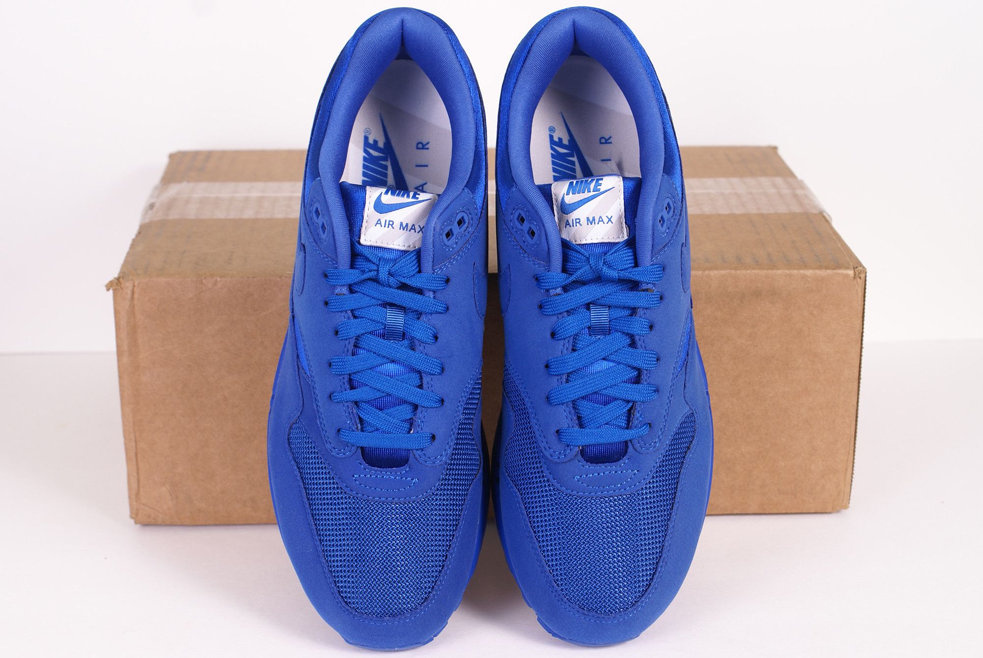 Nike 2017 Nike Air Max 1 Premium TONAL PACK BLUE Royal 875844 400 Size US 10.5 / EU 43-44 - 3 Thumbnail