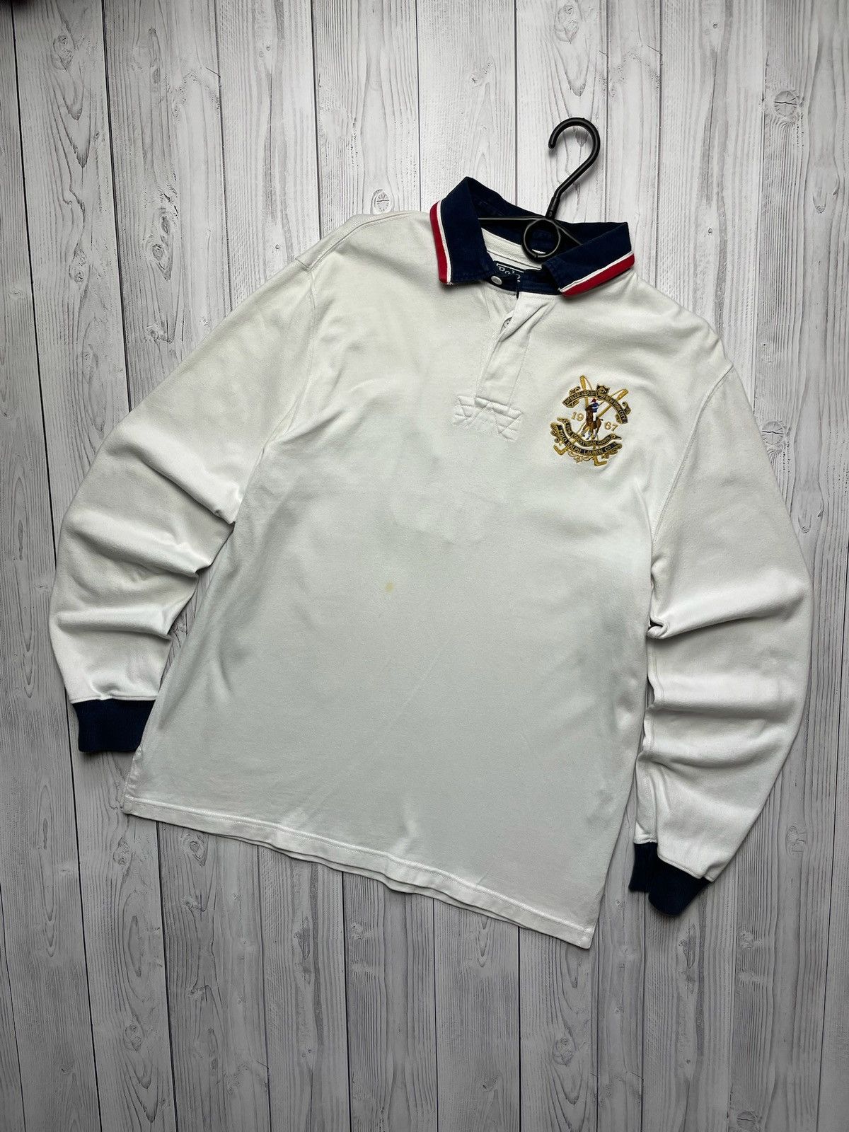 Polo Ralph Lauren × Ralph Lauren × Vintage Vintage polo Ralph Lauren rugby jersey size L logo Size US L / EU 52-54 / 3 - 1 Thumbnail