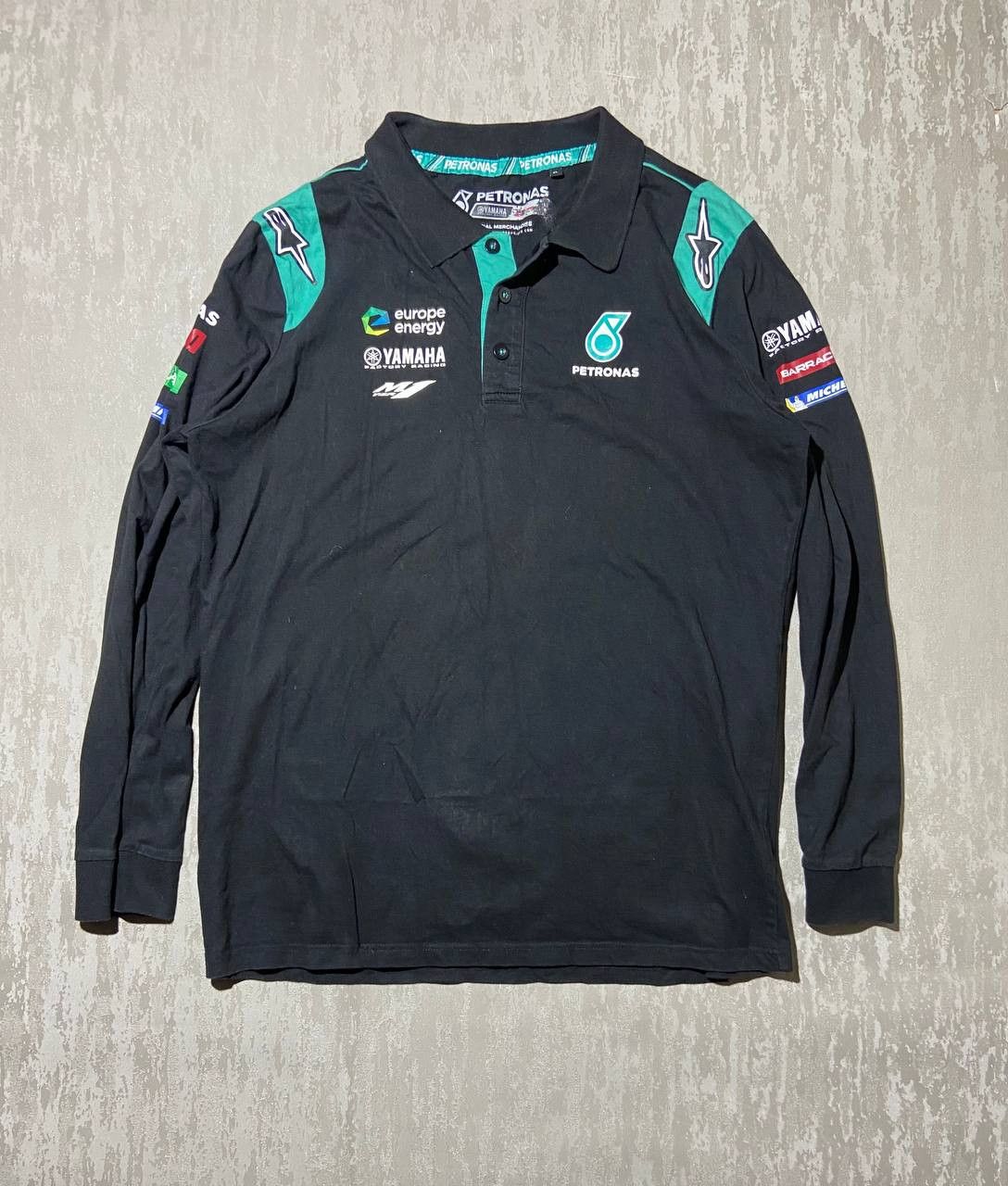 Yamaha Yamaha Petronas Factory Racing Polo Long Sleeve Vintage F1 Size US XL / EU 56 / 4 - 1 Thumbnail