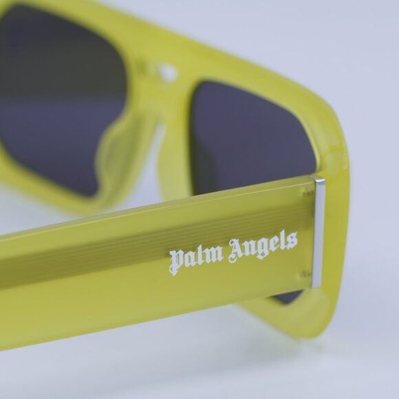 Palm Angels Palm Angels PERI102 WILLOW 1807 Sunglasses Yellow Rectangle Size ONE SIZE - 6 Thumbnail