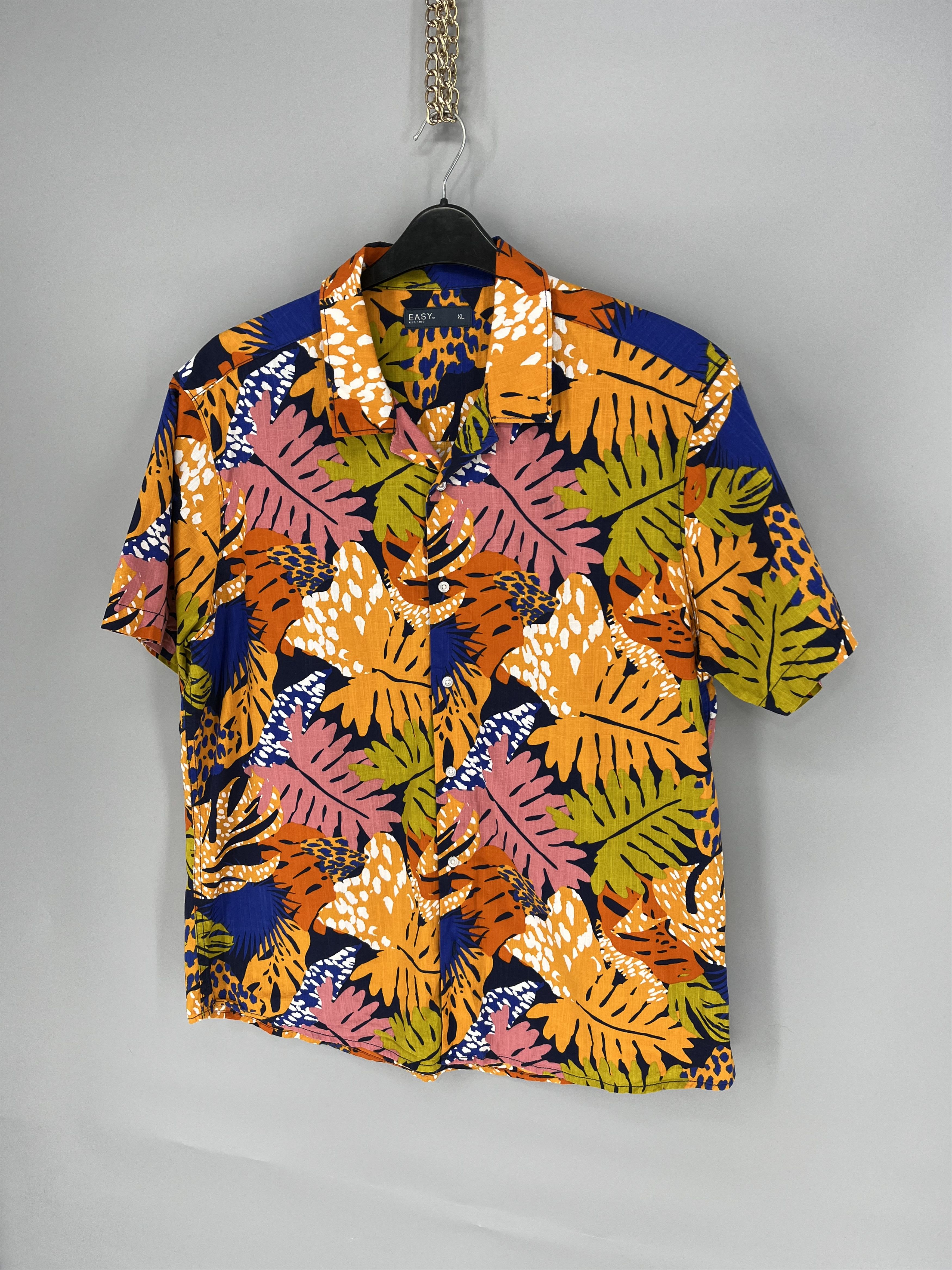 Vintage Vintage Hawaiian Company Flower Silk Shirt Size US XL / EU 56 / 4 - 3 Thumbnail