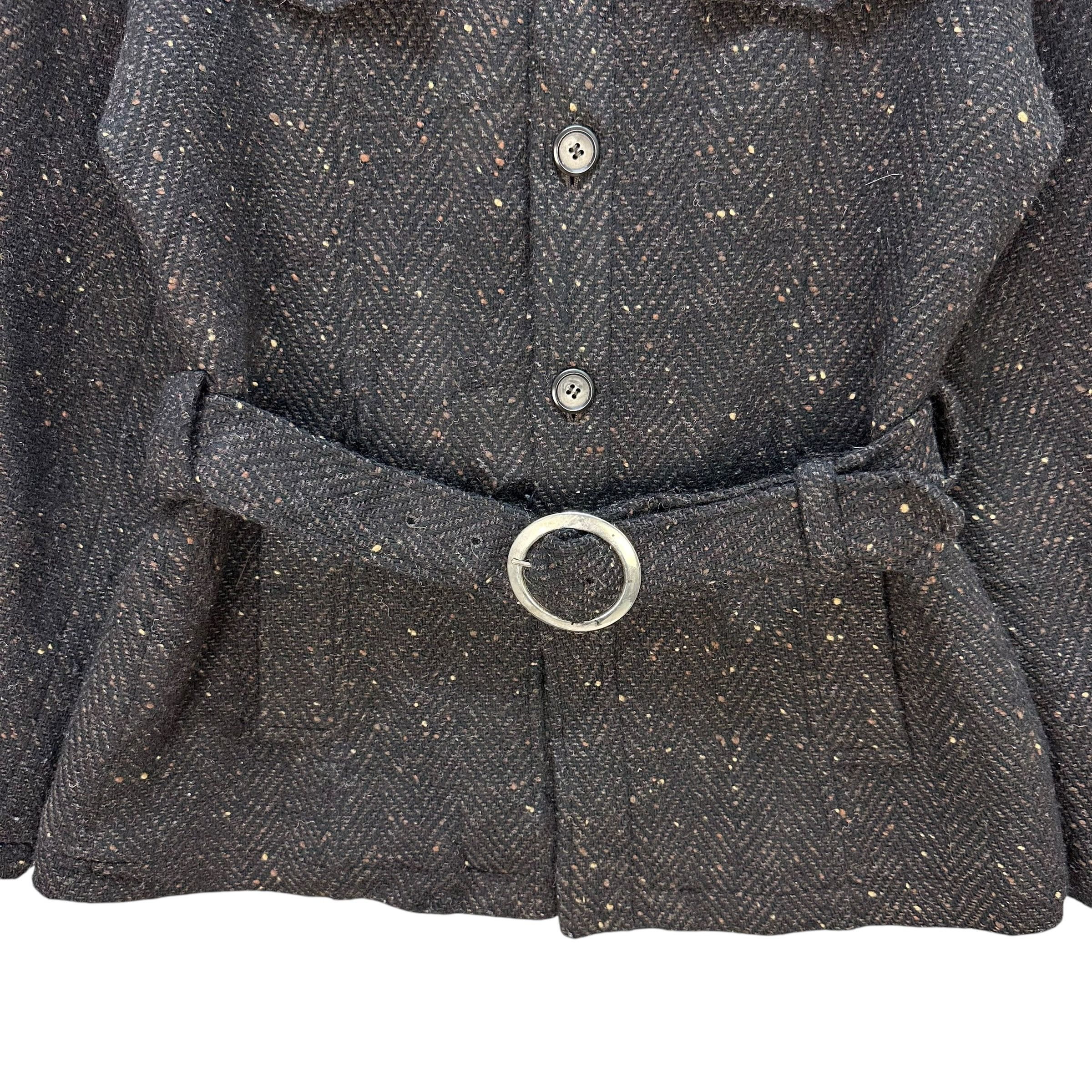 PPFM PPFM Belted Wool Coat Jacket Free Size #A67-1614 Size US S / EU 44-46 / 1 - 3 Thumbnail