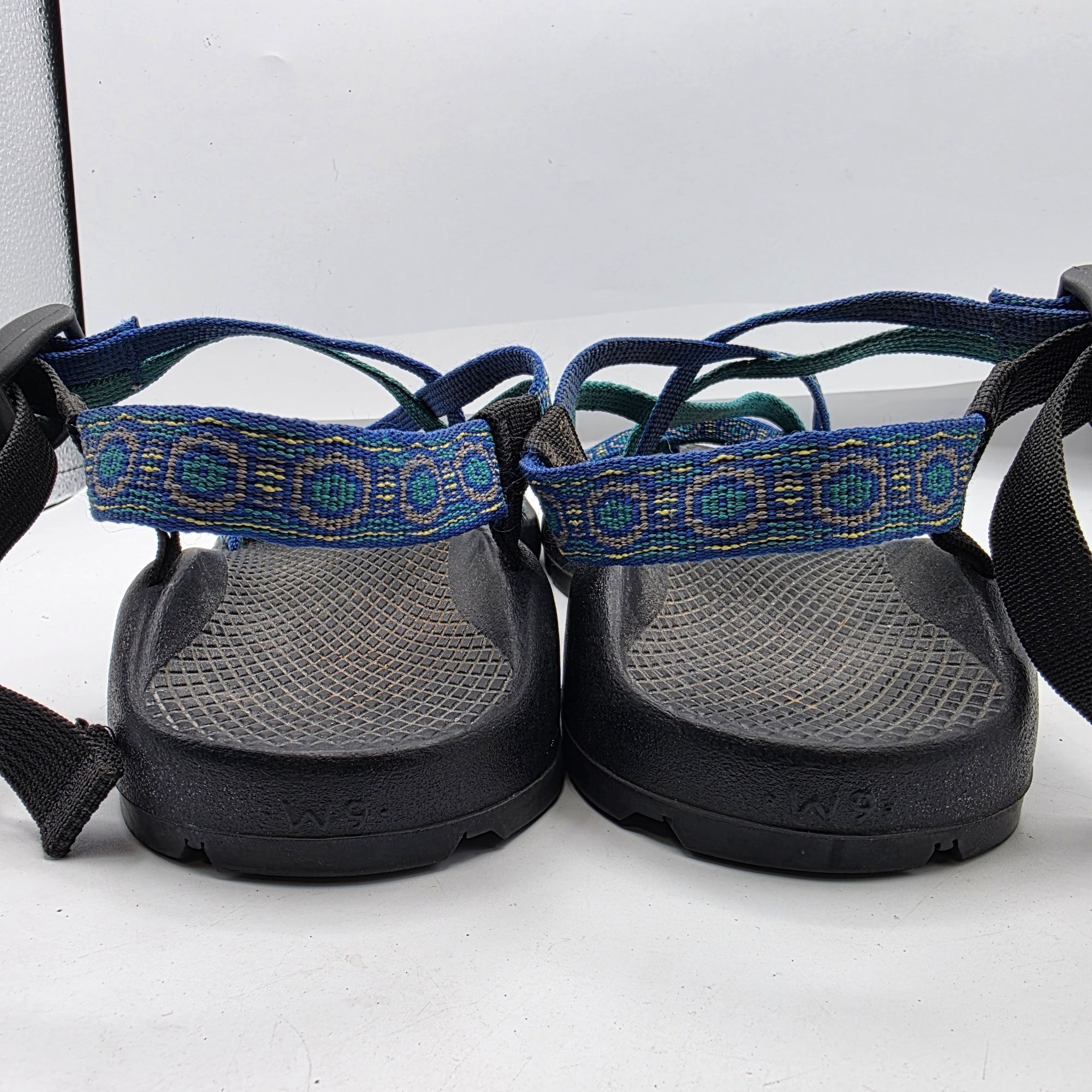 Chaco Chaco ZX2 Vibram Yampa Unaweep Womens Size 9 Black Blue Gree Size US 9 / IT 39 - 5 Thumbnail