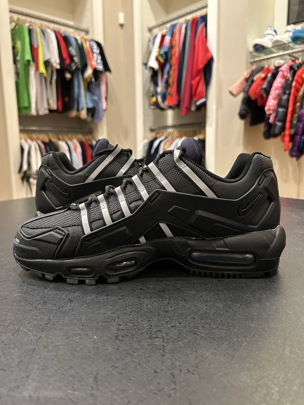 Nike Air Max 95 NDSTRKT ‘Black Reflective’ Size US 10.5 / EU 43-44 - 4 Thumbnail