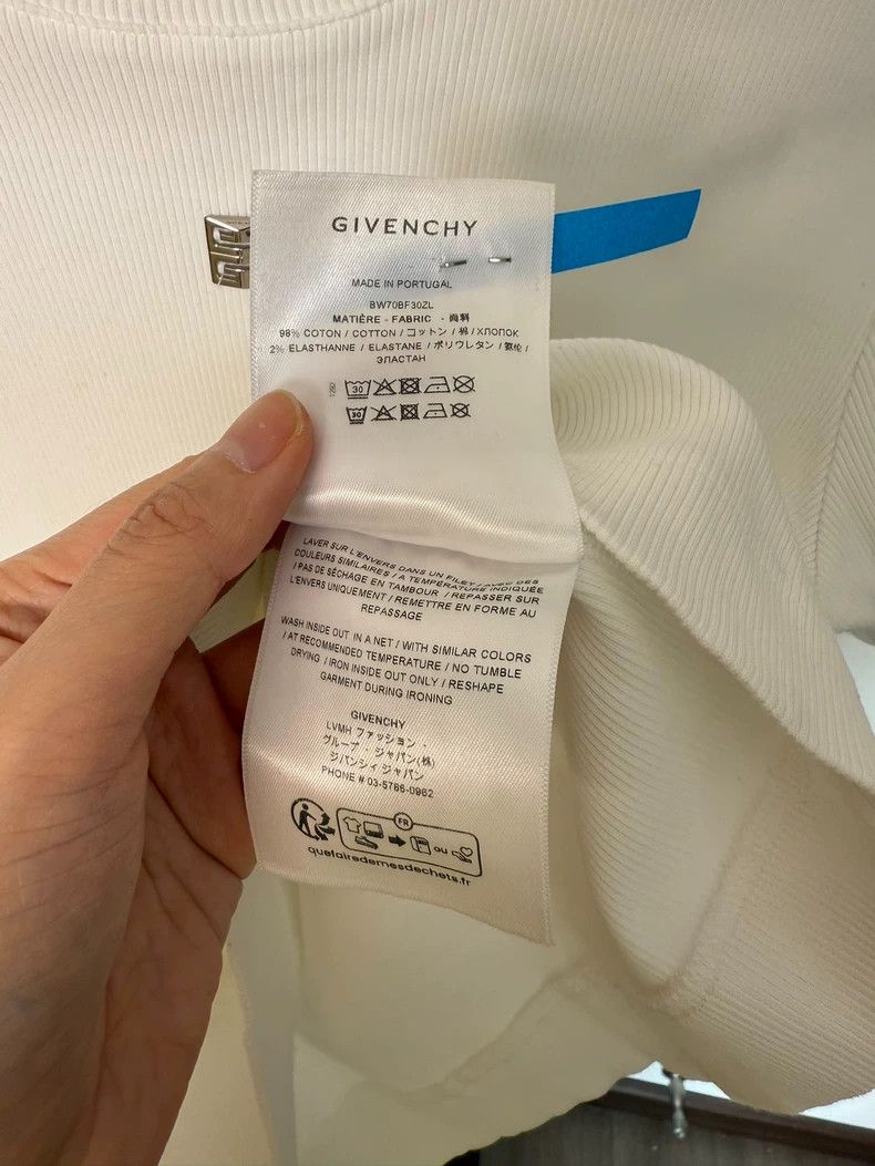 Givenchy Givenchy White short-sleeved shirt, size M Size US M / EU 48-50 / 2 - 4 Thumbnail