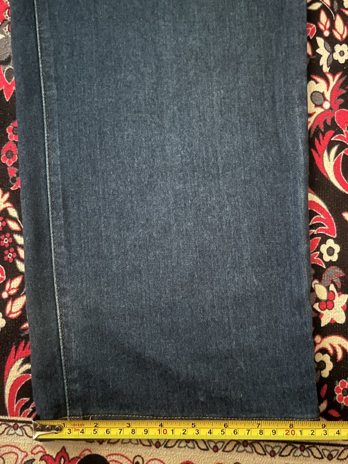 Japanese Brand × Kenzo ⚡️Baggy⚡️Vintage Japanese Brand Kenzo Blue Washed Casual Pants Size US 32 / EU 48 - 17 Thumbnail