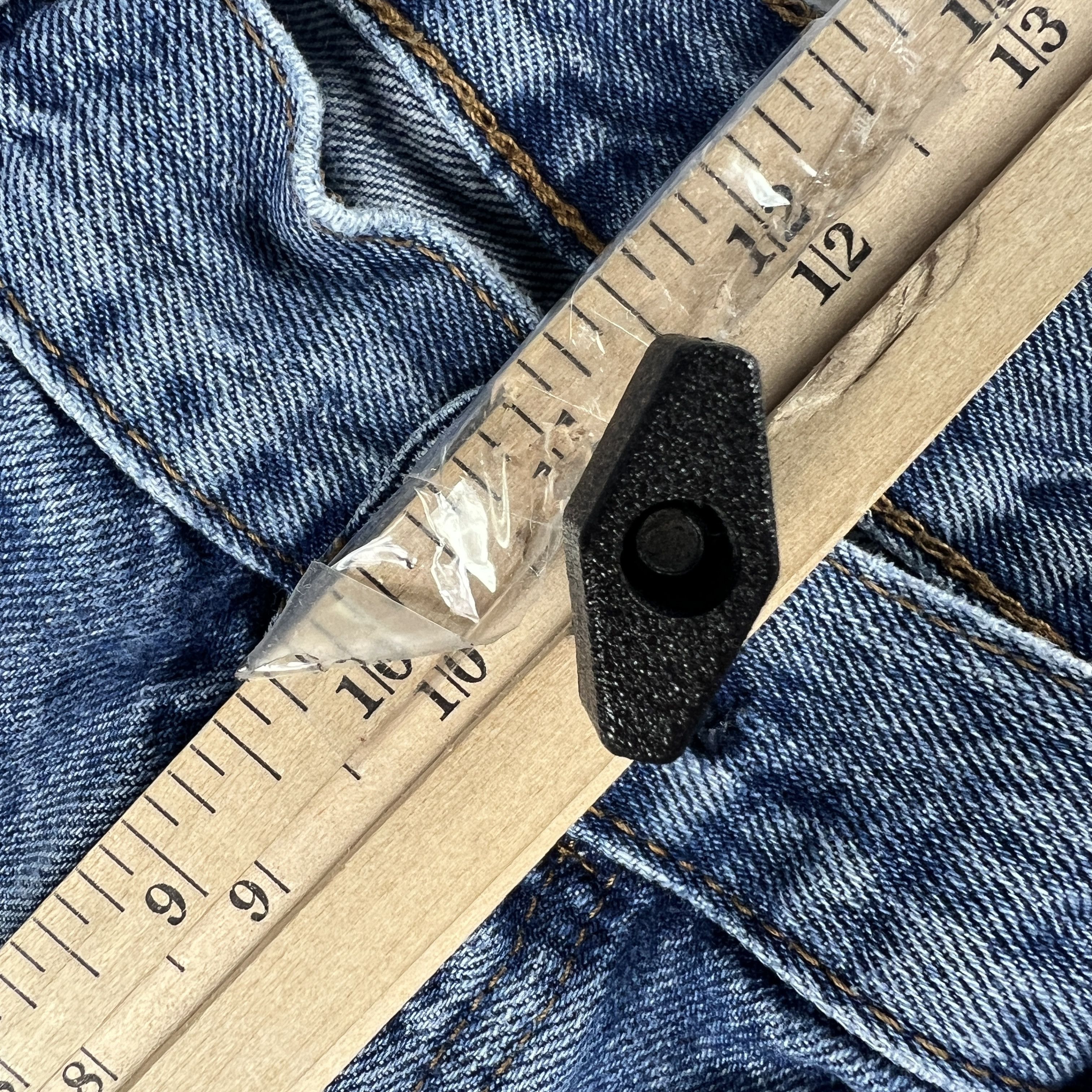 Levi's Levi's Jean Shorts 501 Straight Faded Cut Off Denim Jorts Size US 35 - 18 Thumbnail