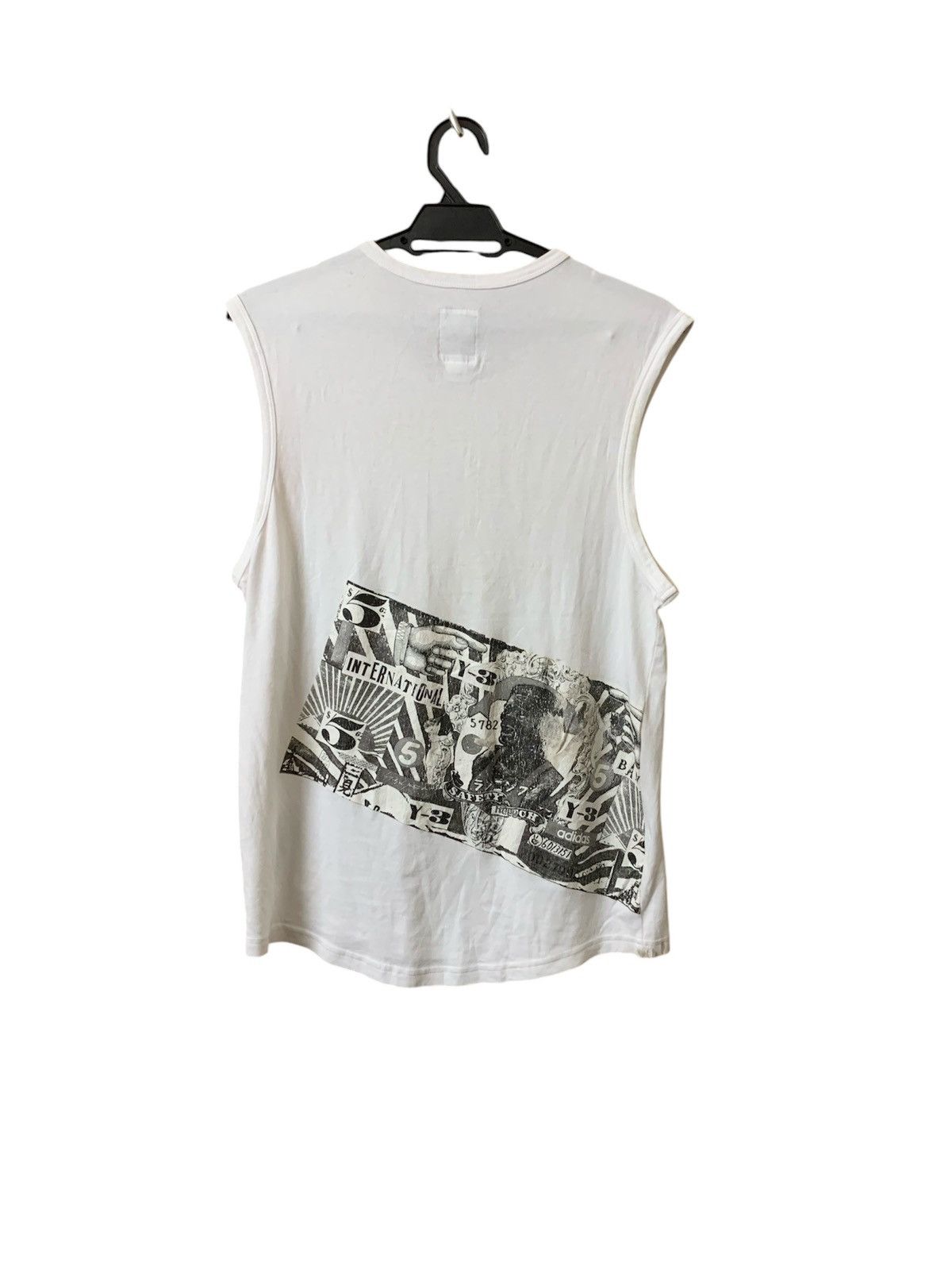 Adidas × Yohji Yamamoto Yohji Yamamoto Y3 sleeveless shirt Size US S / EU 44-46 / 1 - 3 Thumbnail