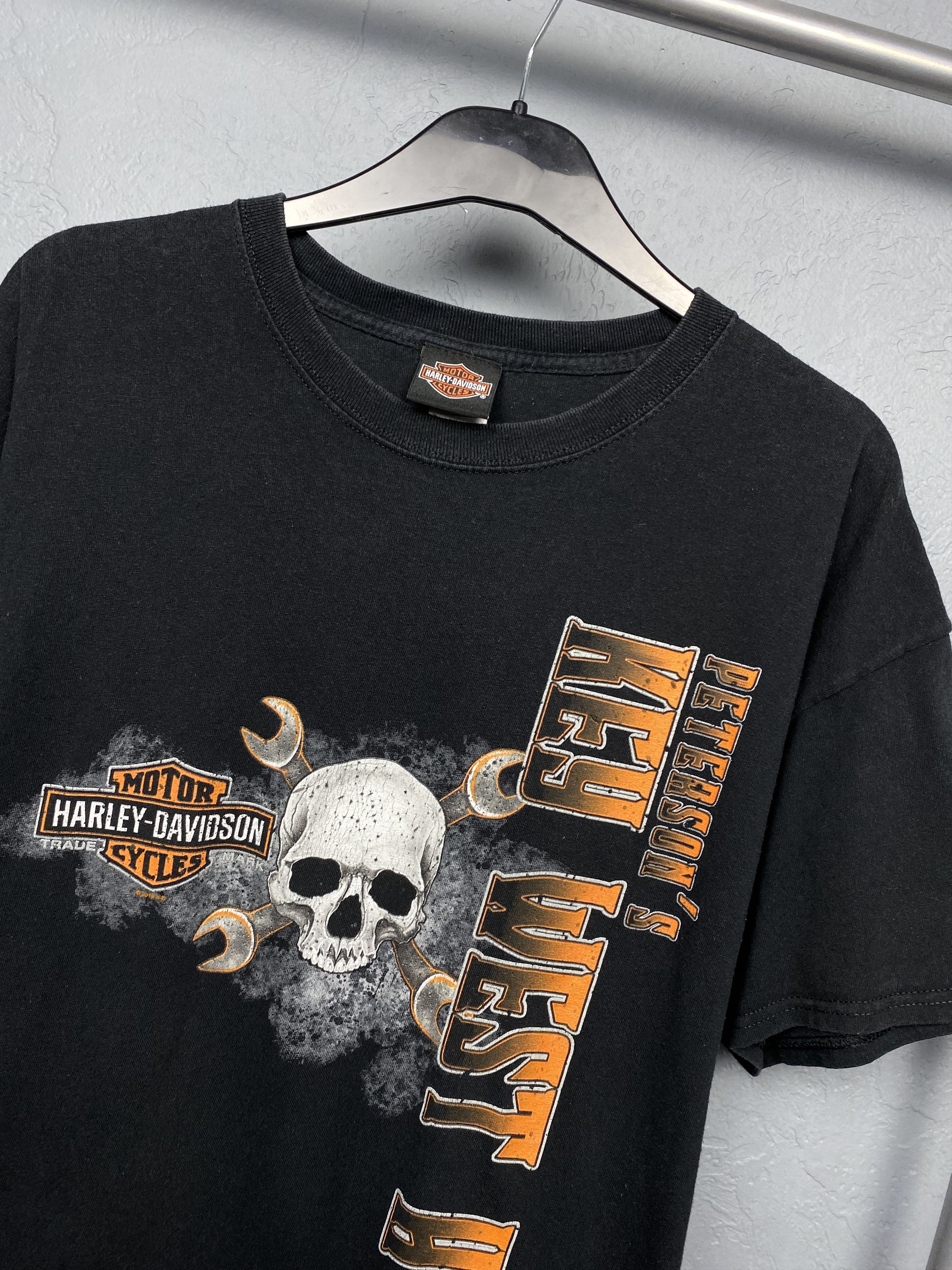 Harley Davidson × Vintage Harley Davidson 2010 Key West Vintage Mens Crew Neck T-Shirt Size US XL / EU 56 / 4 - 2 Thumbnail