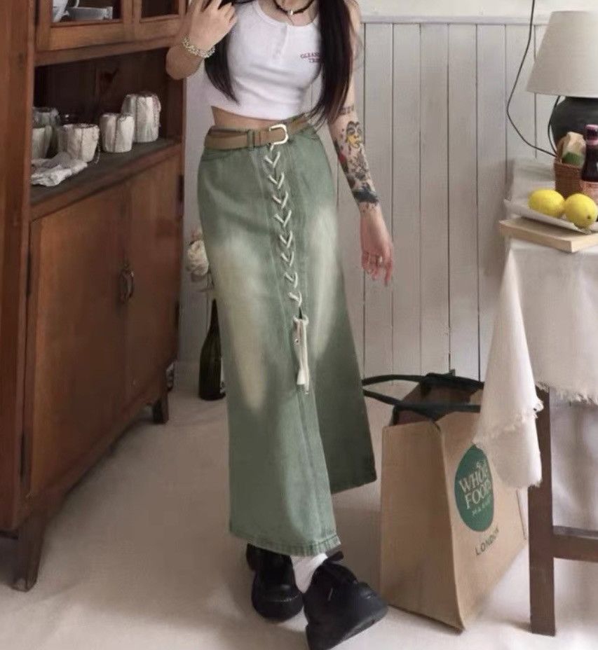Other acubi-style fairycore Lace-Up Grunge Skirt Size S / US 4 / IT 40 - 7 Thumbnail