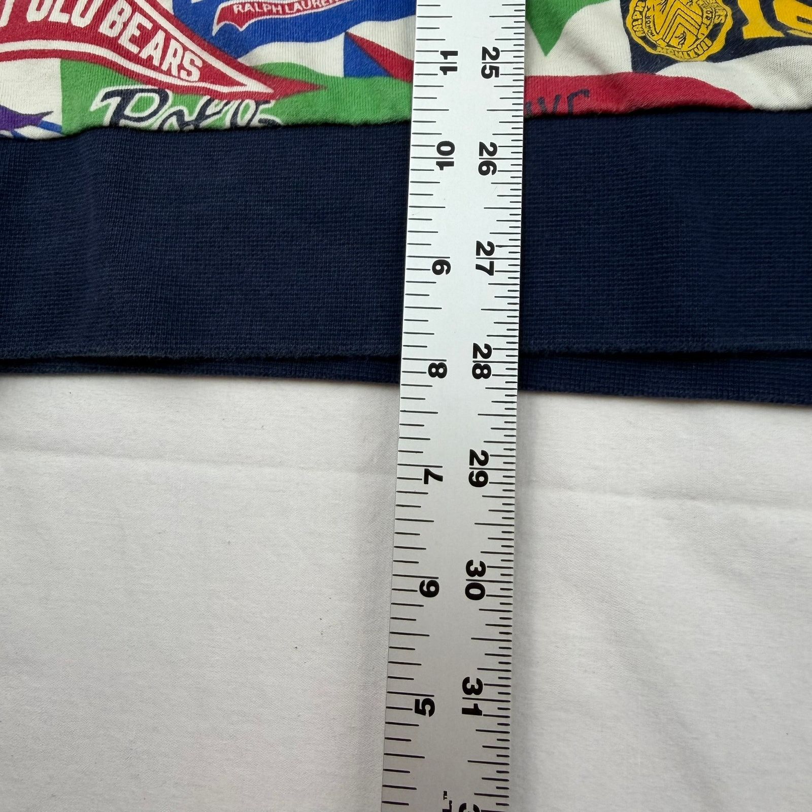 Polo Ralph Lauren Polo Ralph Lauren Baseball Pennant Sweatshirt 2XB Size US XXL / EU 58 / 5 - 6 Thumbnail
