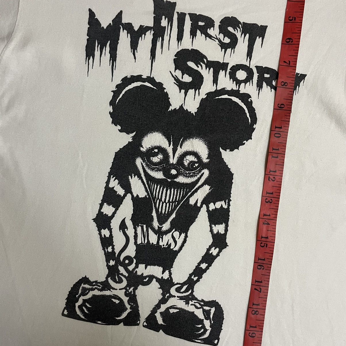 Disney Rare White Tee Japan Punk Band Disney My First Story Size US S / EU 44-46 / 1 - 5 Thumbnail