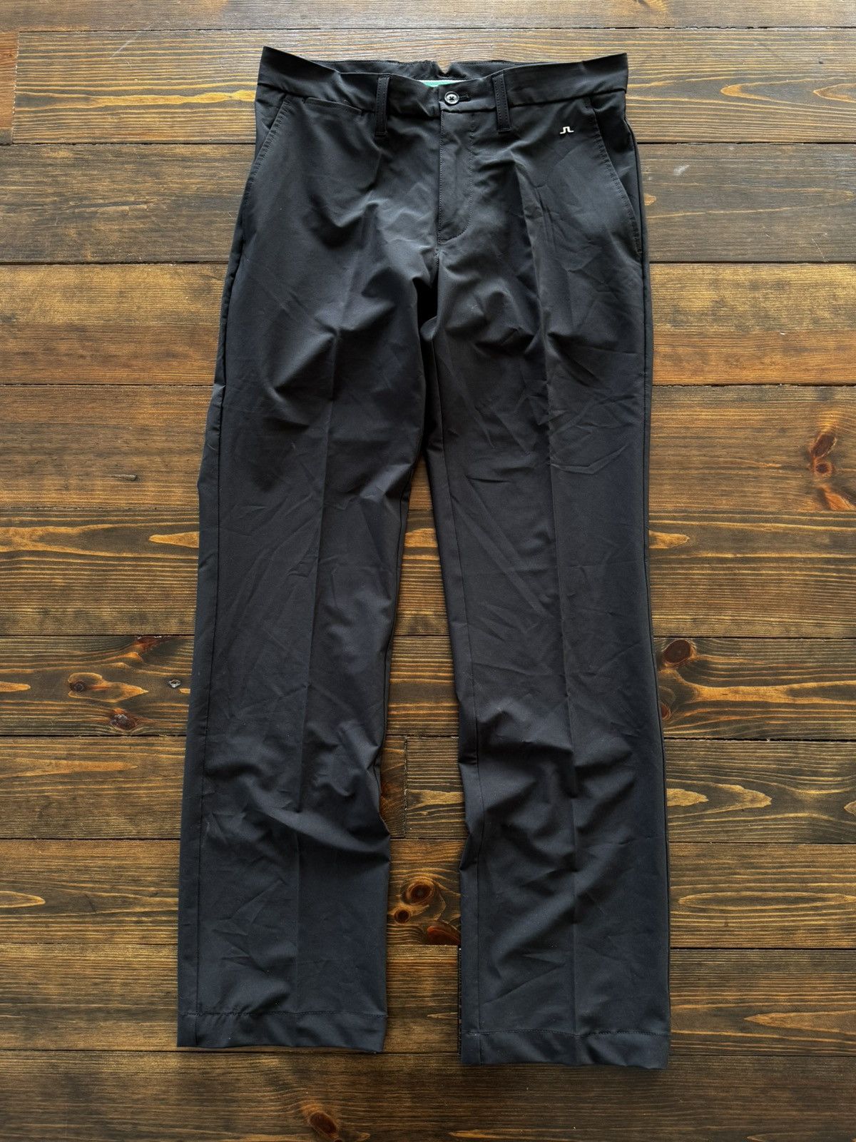 J.Lindeberg J. Lindeberg Nylon Black Classic Pants Size US 30 / EU 46 - 1 Thumbnail