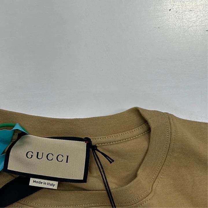 Gucci Gucci Gucci SS24 Logo Print Casual T-Shirt -2506 Size US L / EU 52-54 / 3 - 3 Thumbnail
