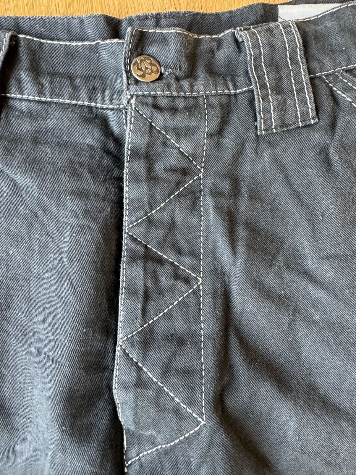 W&LT 90’s LONDON MADE 303 Culture Barrel Cut Pants Size US 32 / EU 48 - 19 Thumbnail