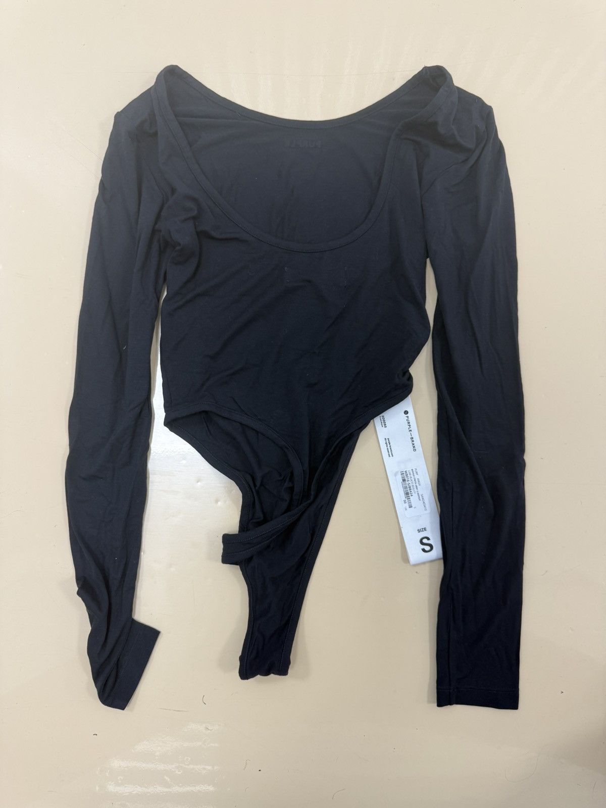 Other Purple Brand LS Black Beauty Bodysuit Size S / US 4 / IT 40 - 4 Thumbnail