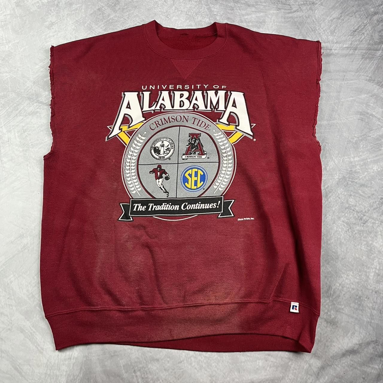 Designer Vintage Alabama university tank Size US XL / EU 56 / 4 - 1 Thumbnail