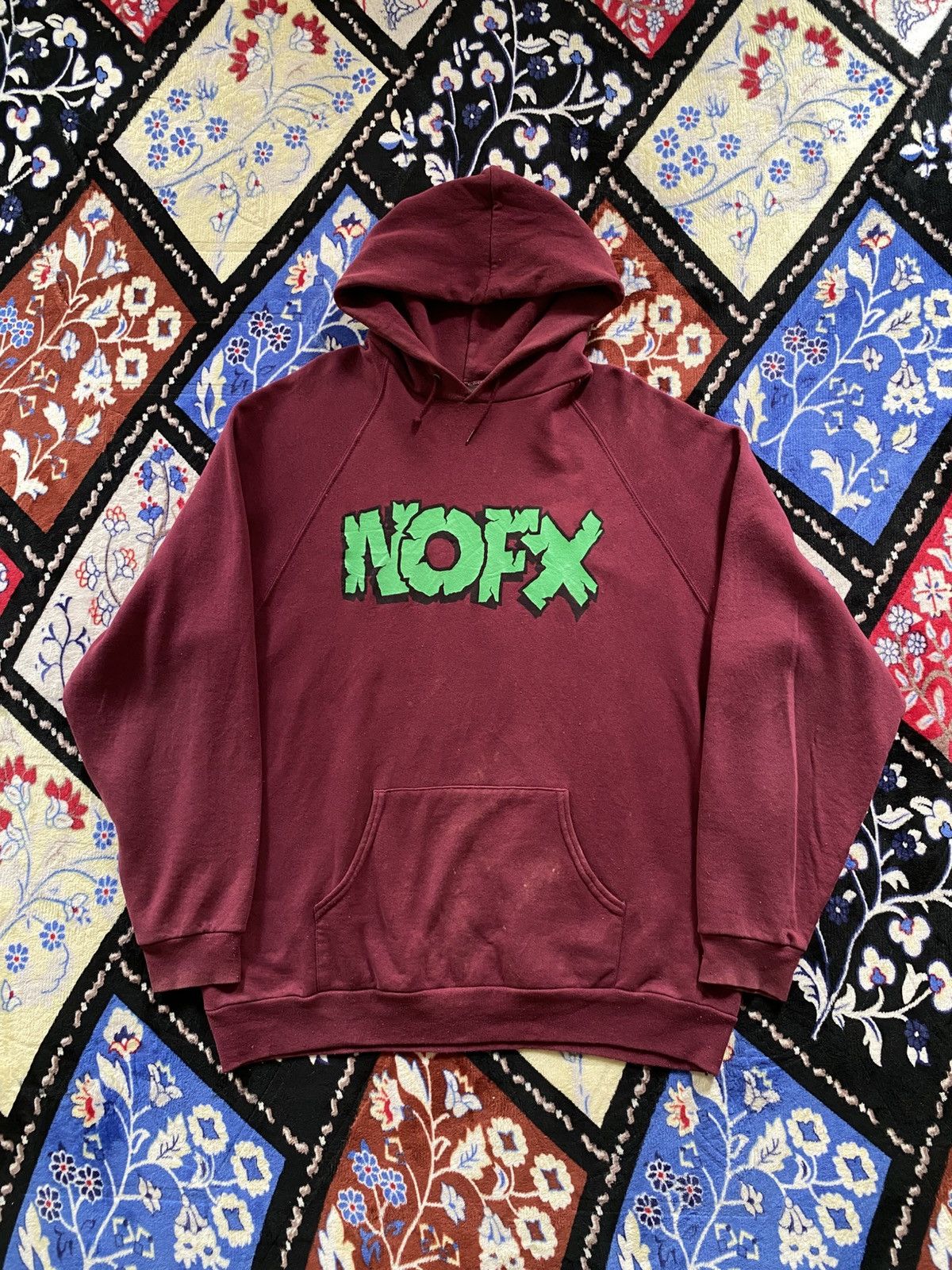 Band Tees Vintage 90s NOFX Are For Kids Hoodie Size US XL / EU 56 / 4 - 1 Thumbnail