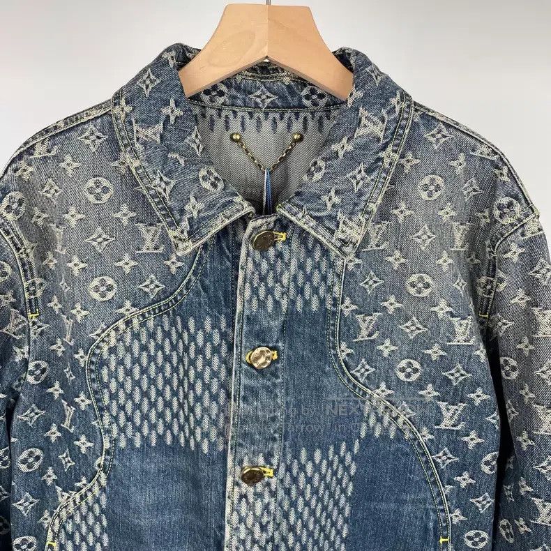 Louis Vuitton Louis Vuitton Nigo blue denim jacket Size US S / EU 44-46 / 1 - 3 Thumbnail
