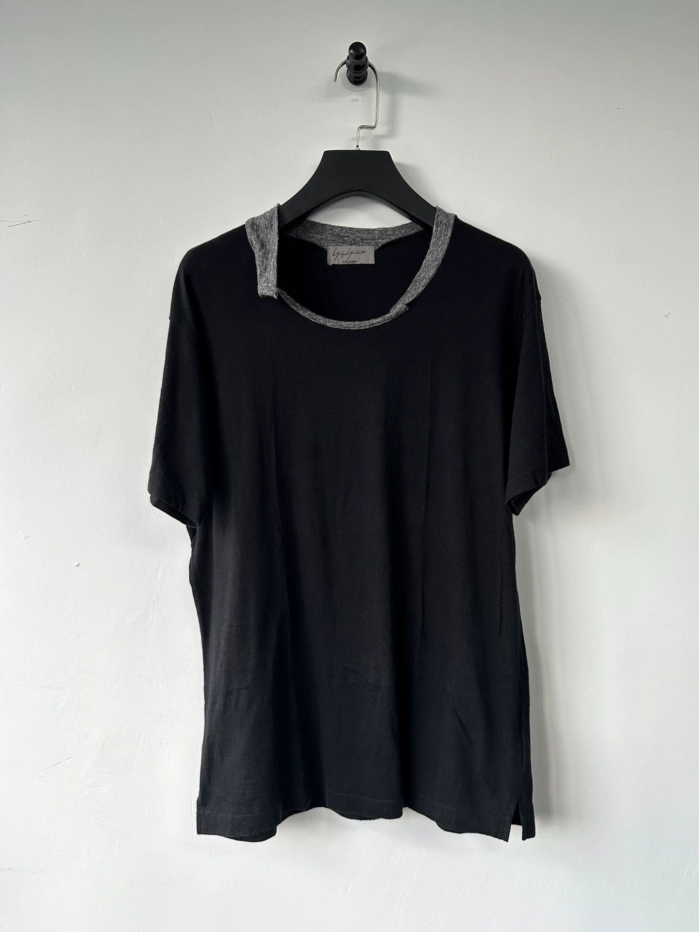 Yohji Yamamoto Yohji Yamamoto Color Block Collar Short Sleeve Men's Size US L / EU 52-54 / 3 - 1 Thumbnail