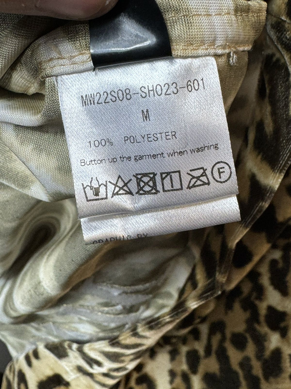 Mastermind Japan Mastermind Japan Cheetah Button Up Shirt New - Medium Size US M / EU 48-50 / 2 - 10 Thumbnail