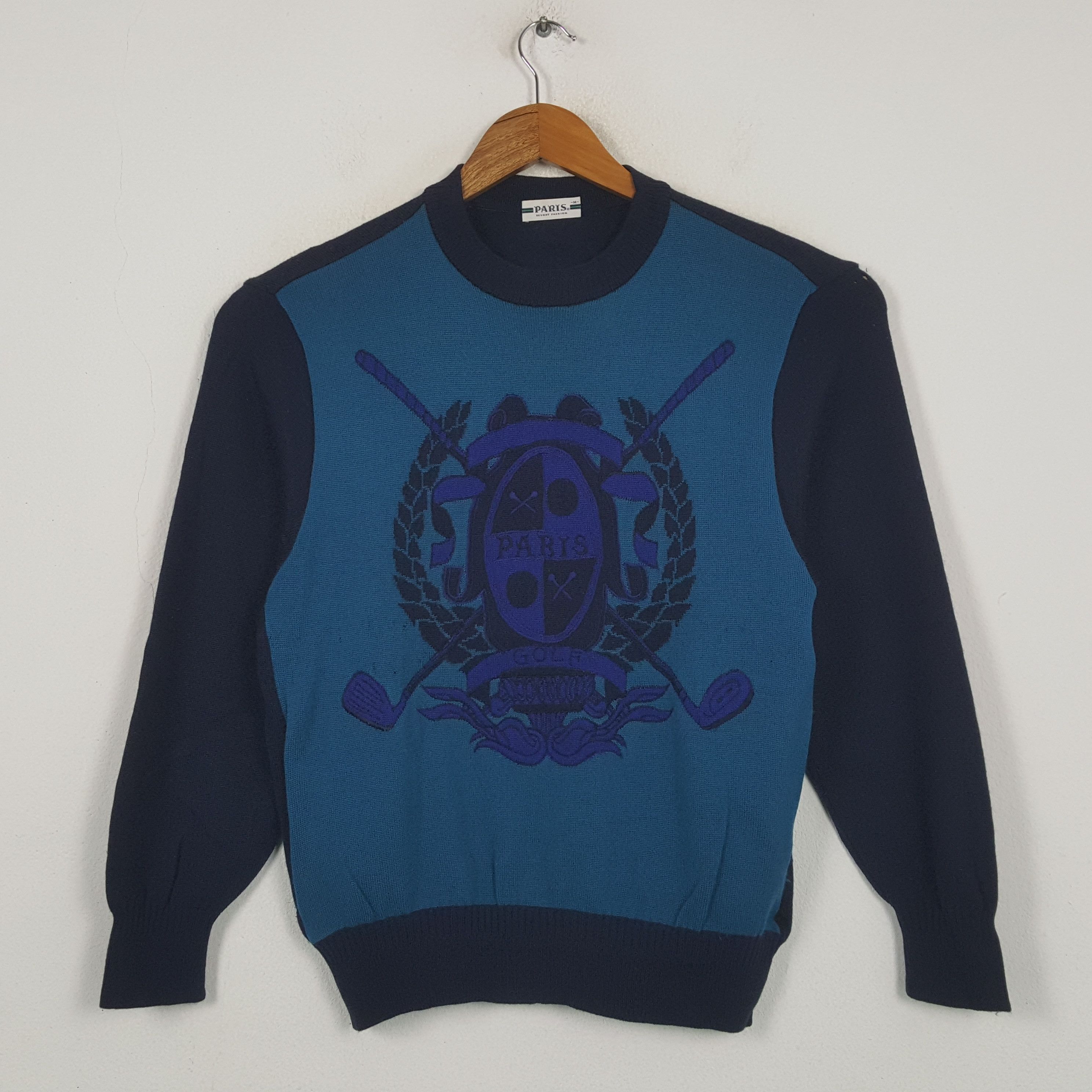 Designer × Japanese Brand × Vintage Vintage PARIS GOLF Japanese Brand Sweatshirt C291N32 Size US XS / EU 42 / 0 - 1 Thumbnail