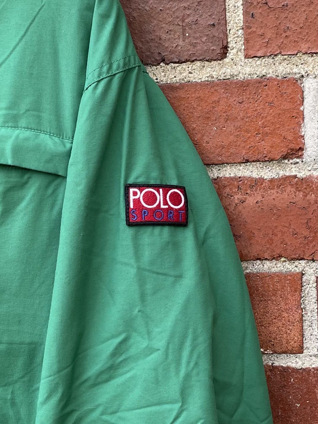 Polo Ralph Lauren VTG POLO RALPH LAUREN Sport Spell Out Patch lined Jacket Size US M / EU 48-50 / 2 - 4 Thumbnail